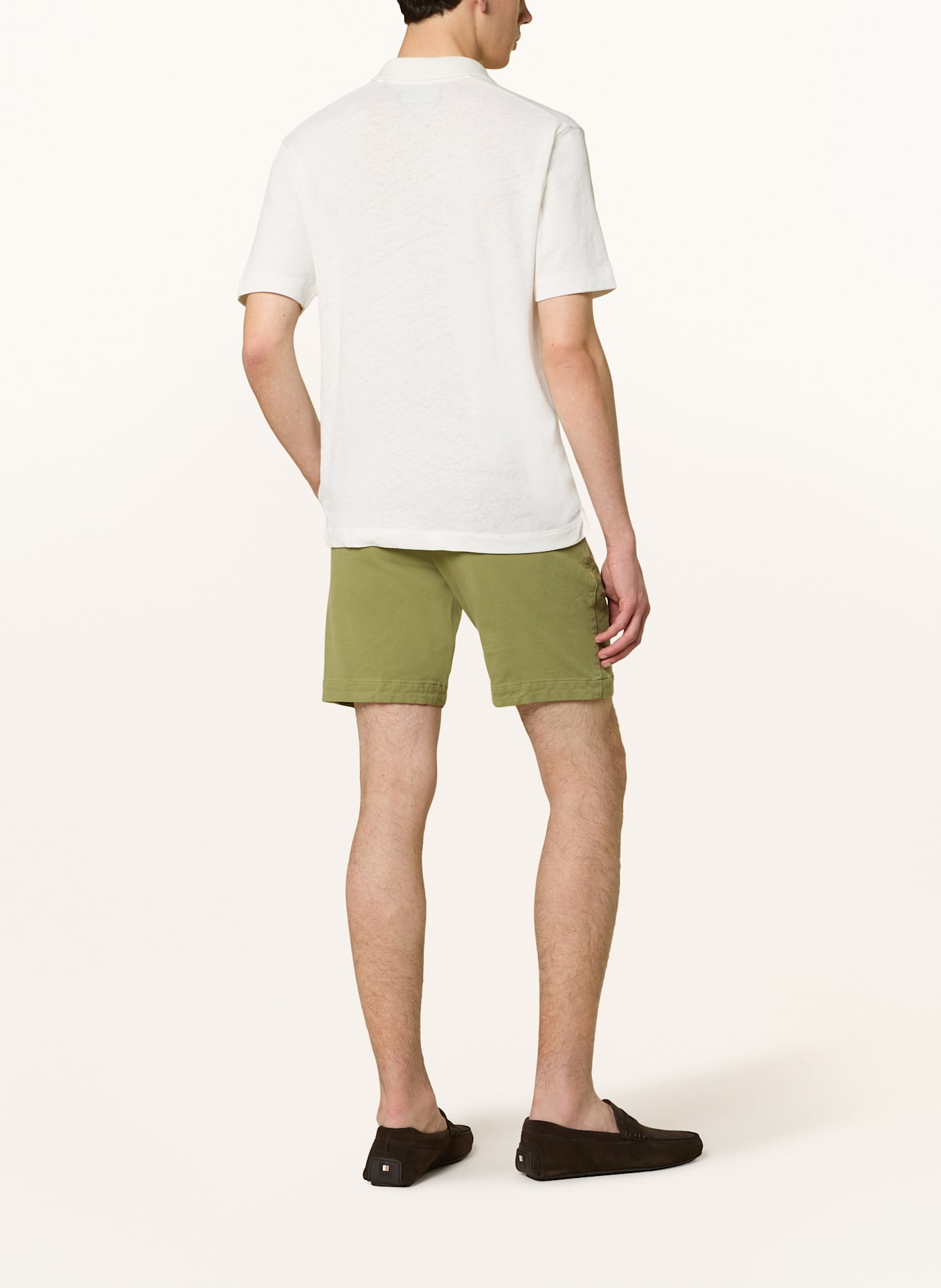 BOSS Chinoshorts Slim Fit: OLIV