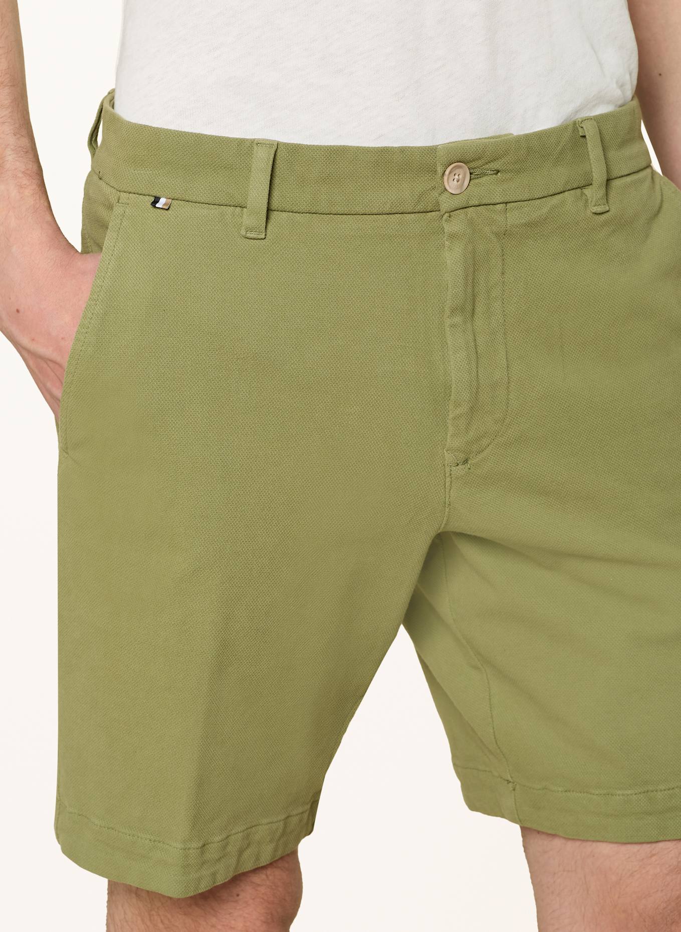 BOSS Chinoshorts Slim Fit: OLIV