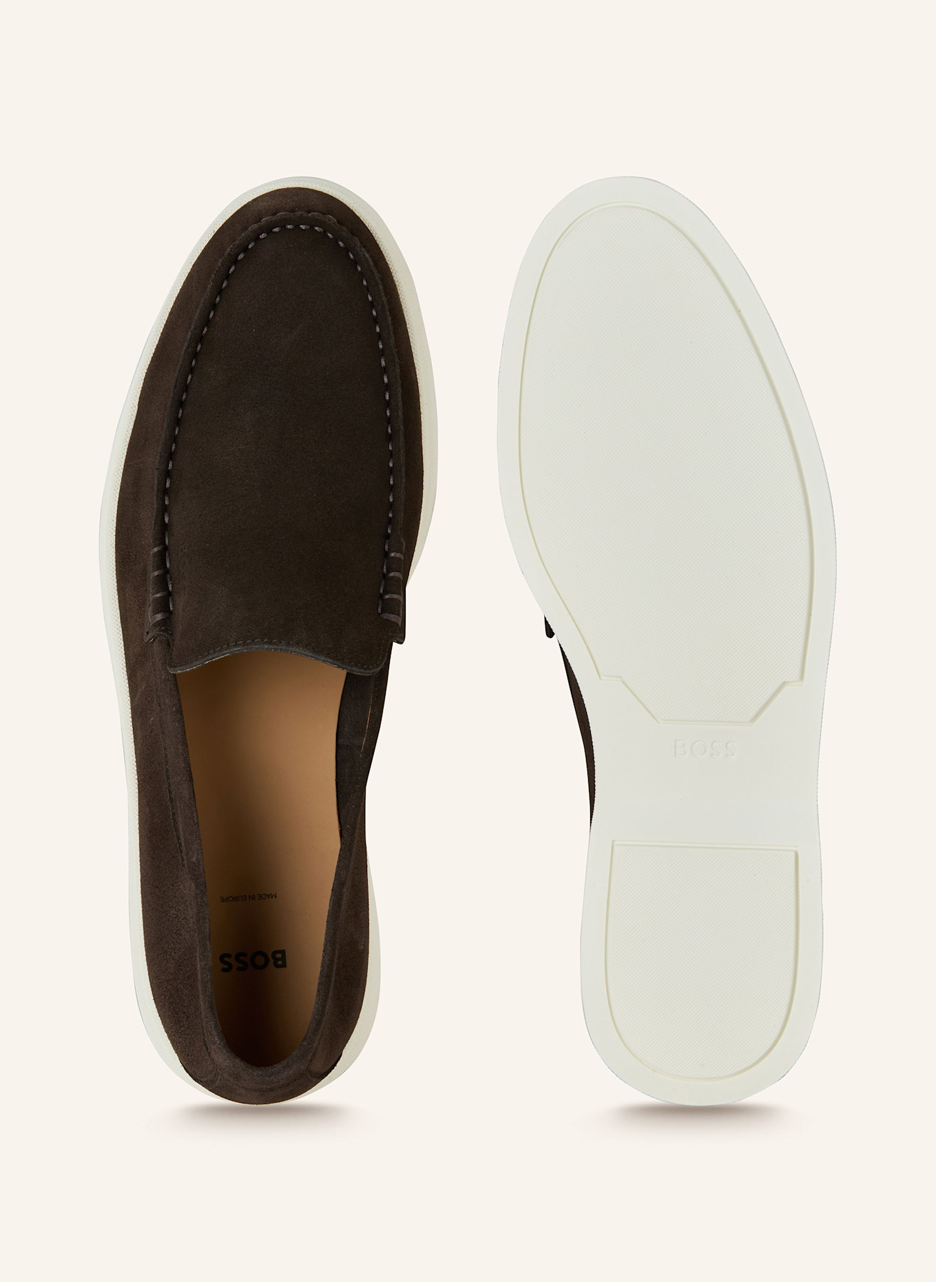 BOSS Slipper SIENNE: DUNKELBRAUN