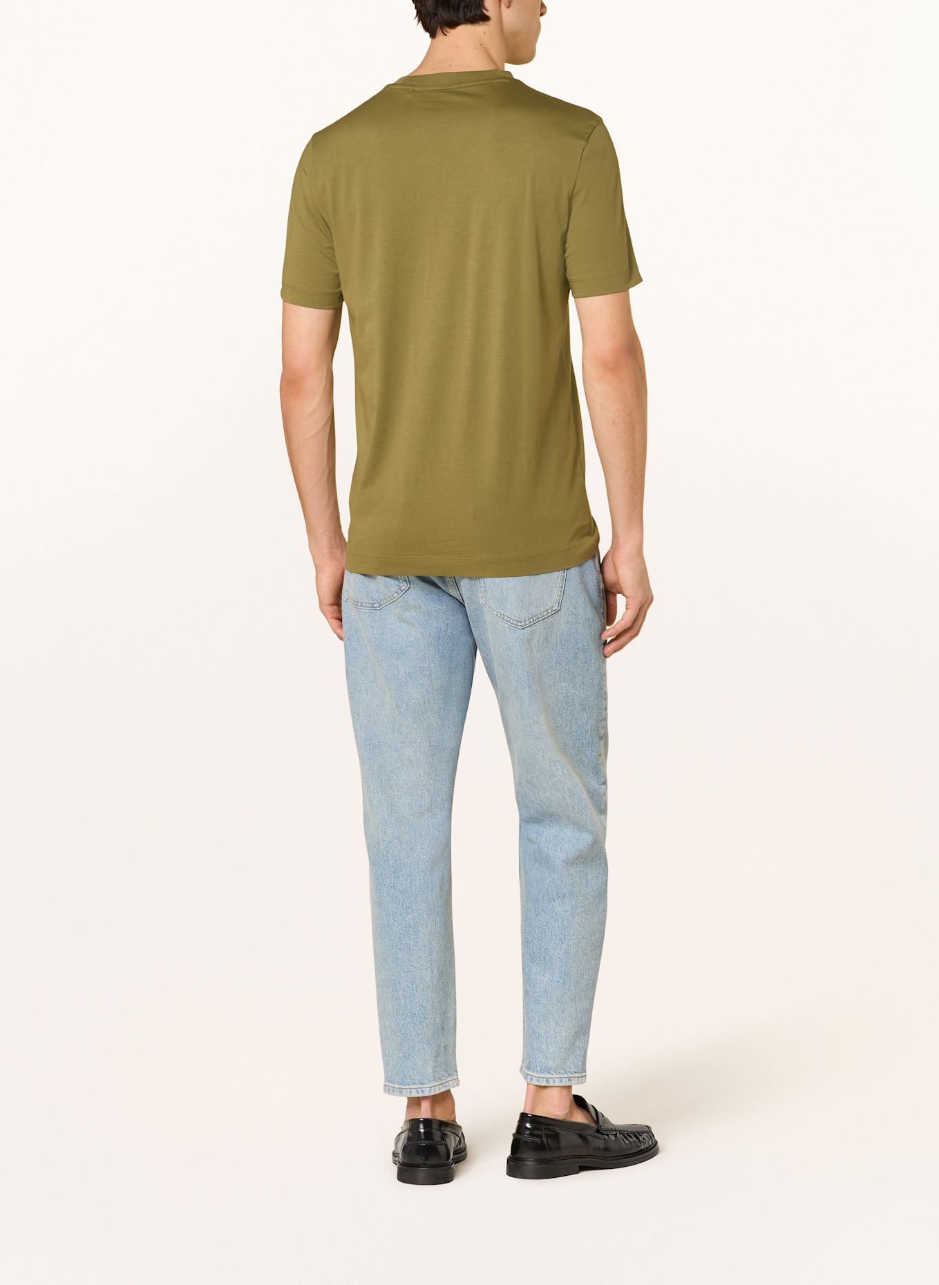 BOSS T-shirt THOMPSON: OLIVE