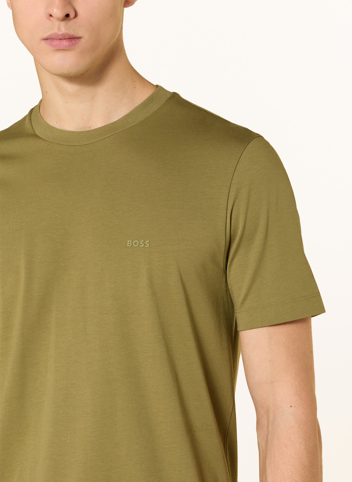 BOSS T-shirt THOMPSON: OLIVE