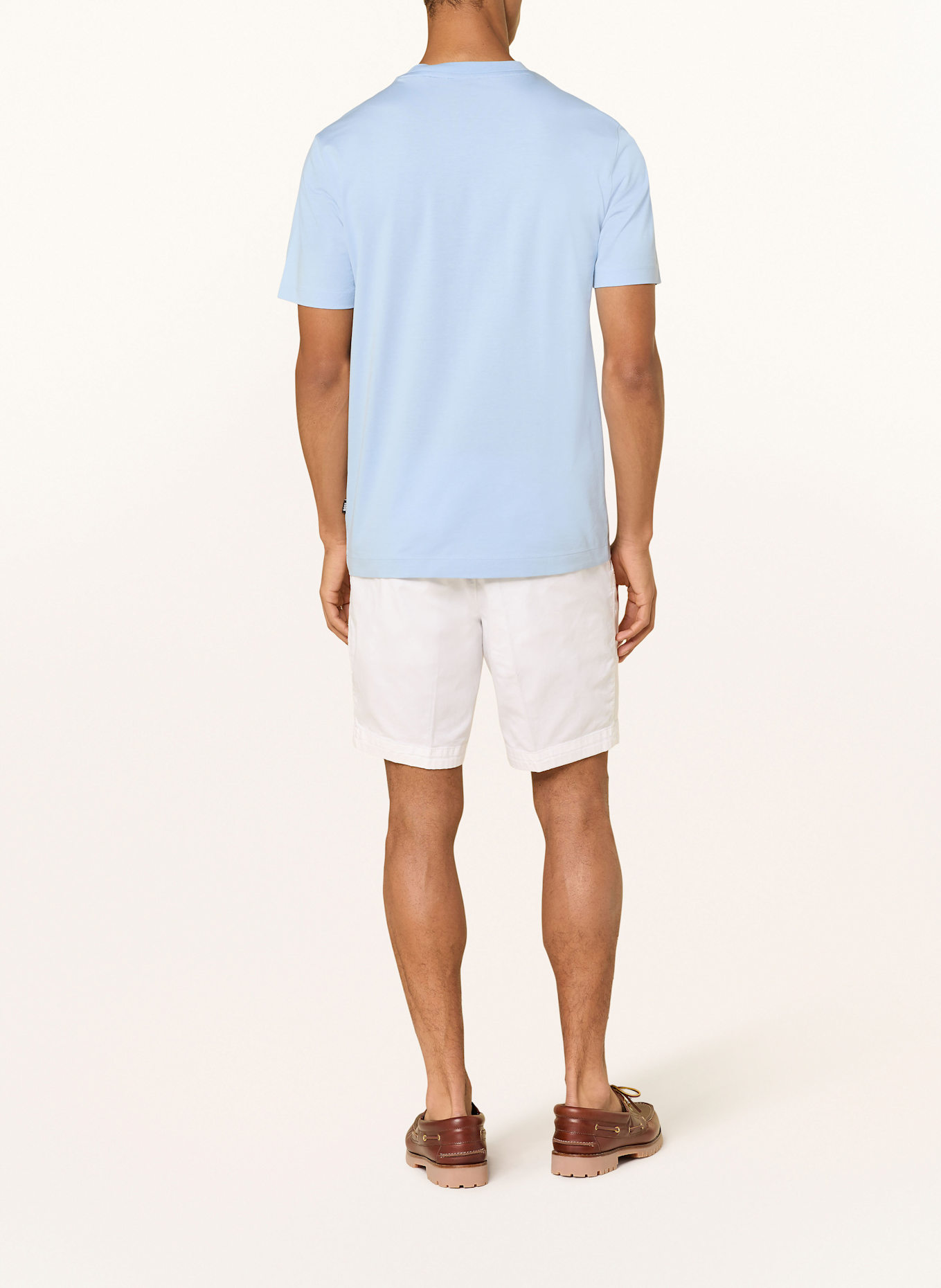 BOSS T-shirt THOMPSON: LIGHT BLUE