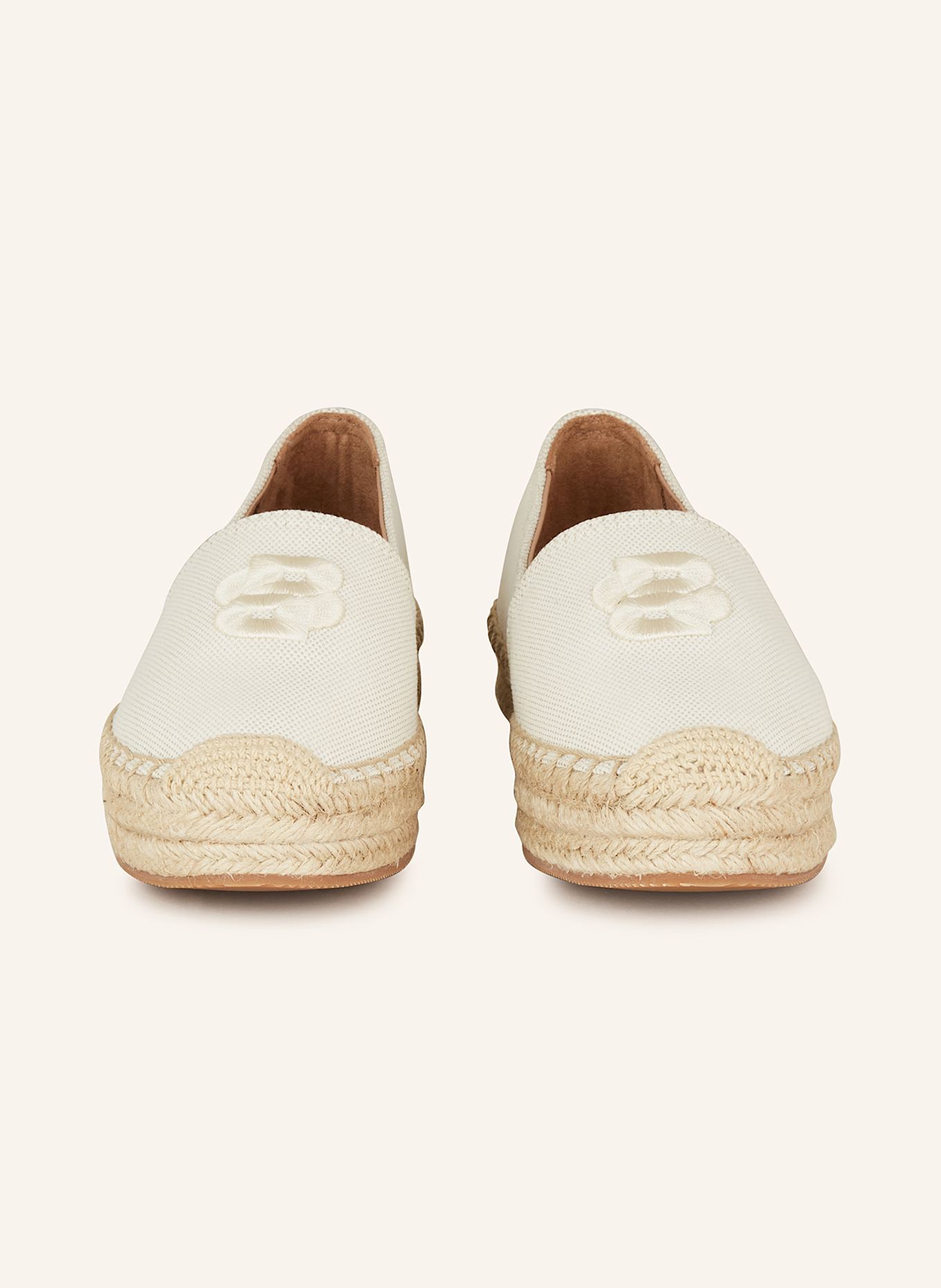 BOSS Espadryle MADEIRA: KREMOWY