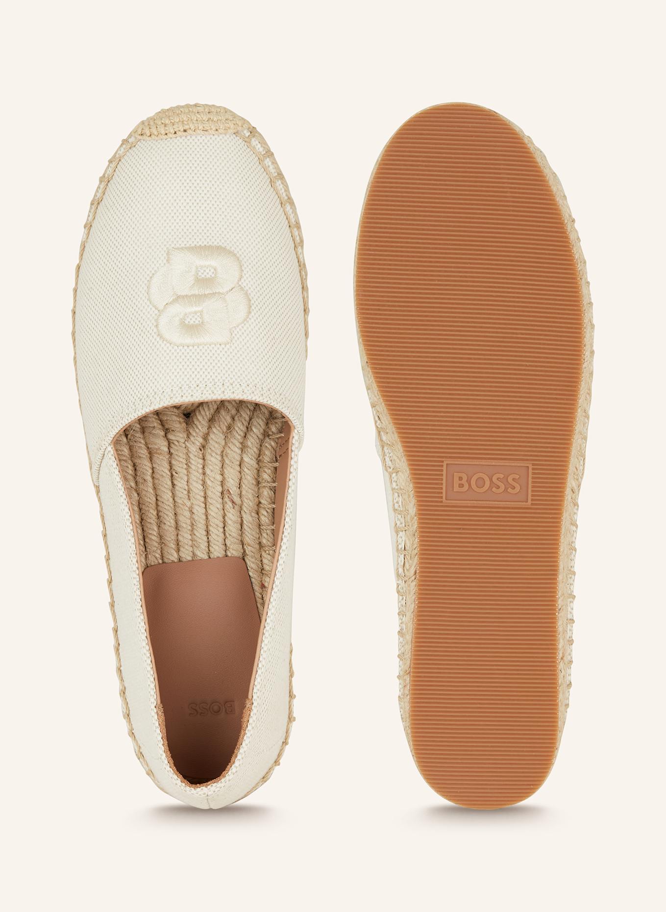 BOSS Espadryle MADEIRA: KREMOWY