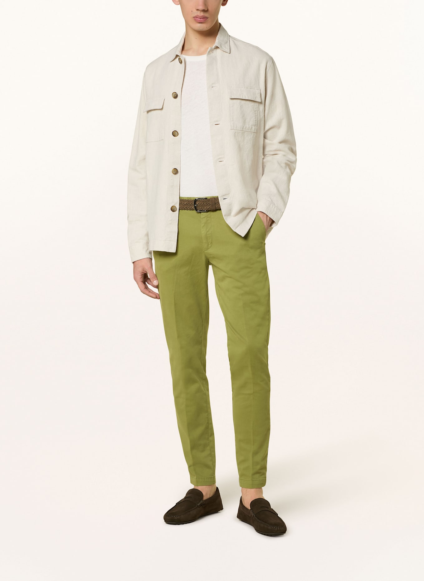 BOSS Chinos KAITO slim fit: OLIVE
