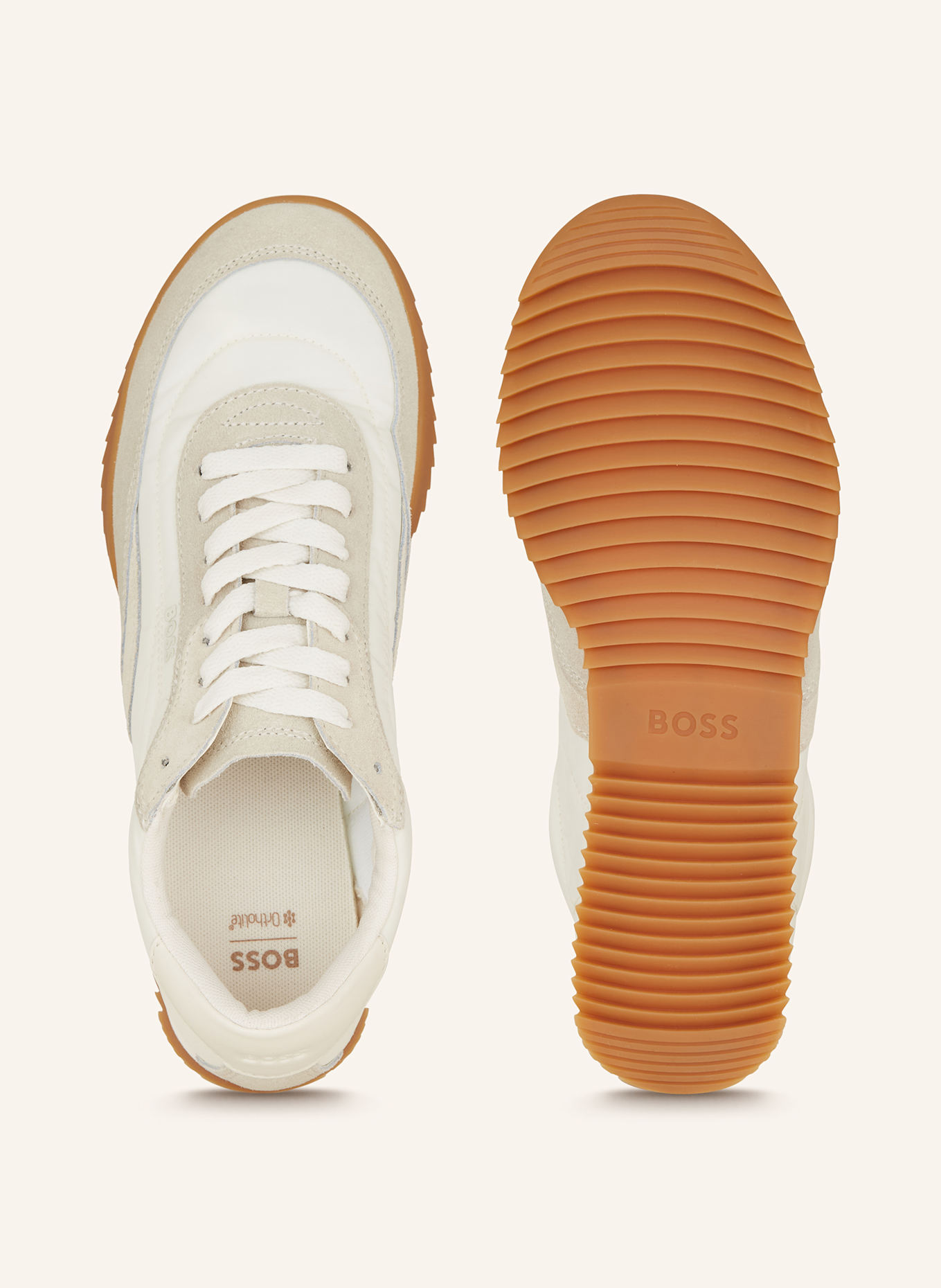 BOSS Sneaker CARLYNN: ECRU/ CREME