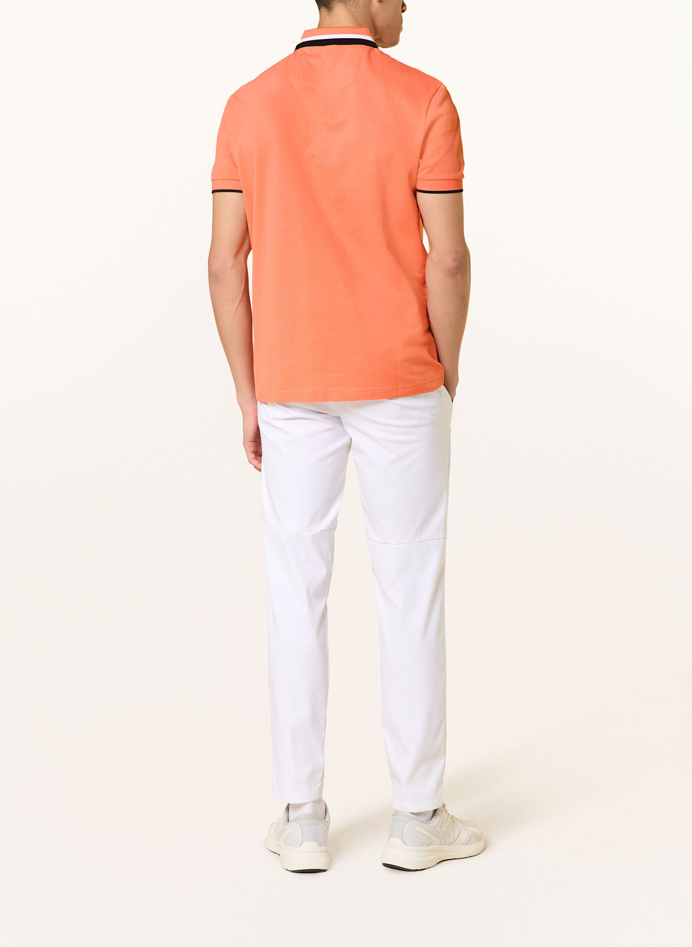 BOSS Piqué-Poloshirt PADDY Regular Fit: ORANGE