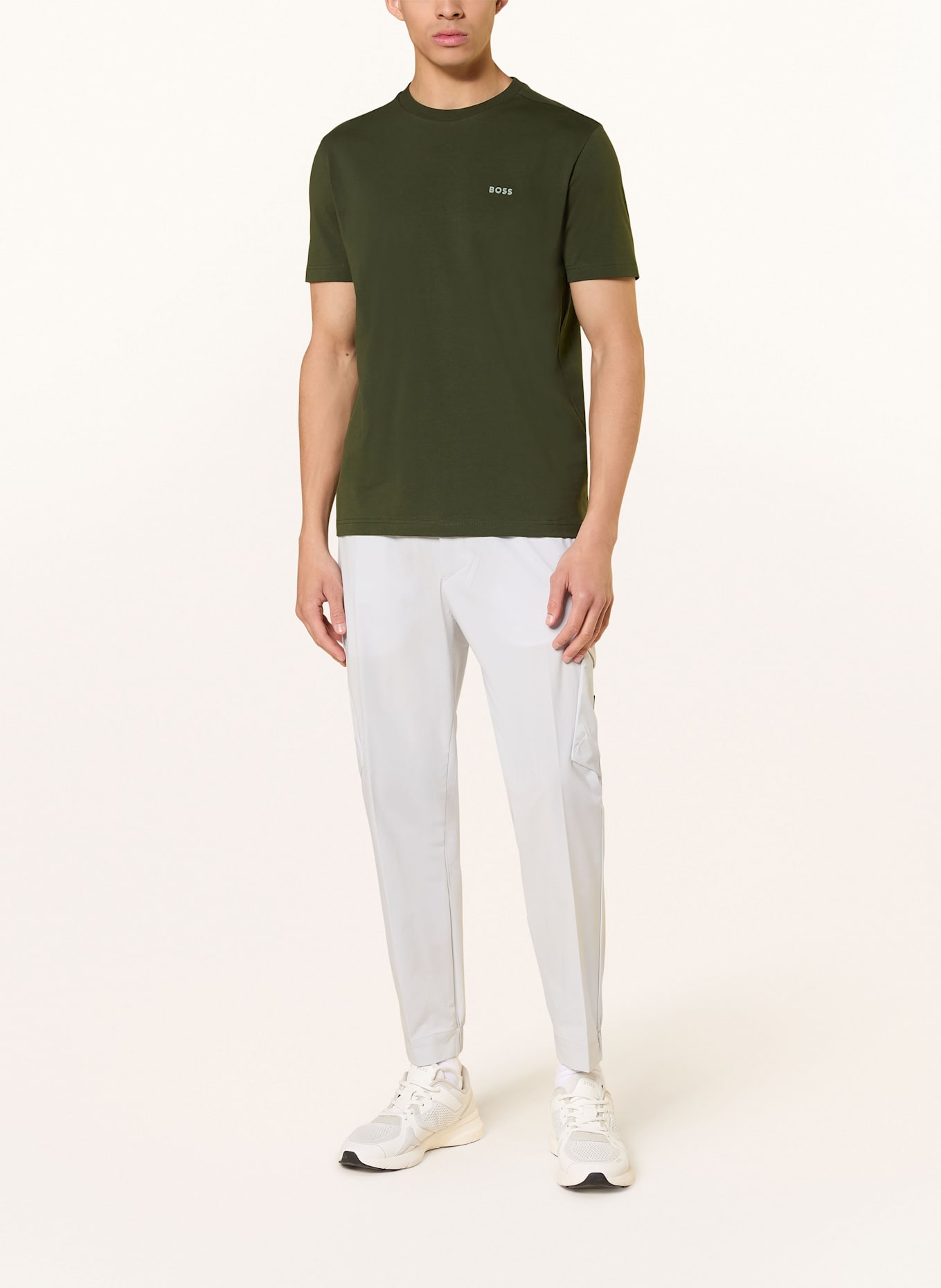 BOSS T-Shirt TEE: KHAKI