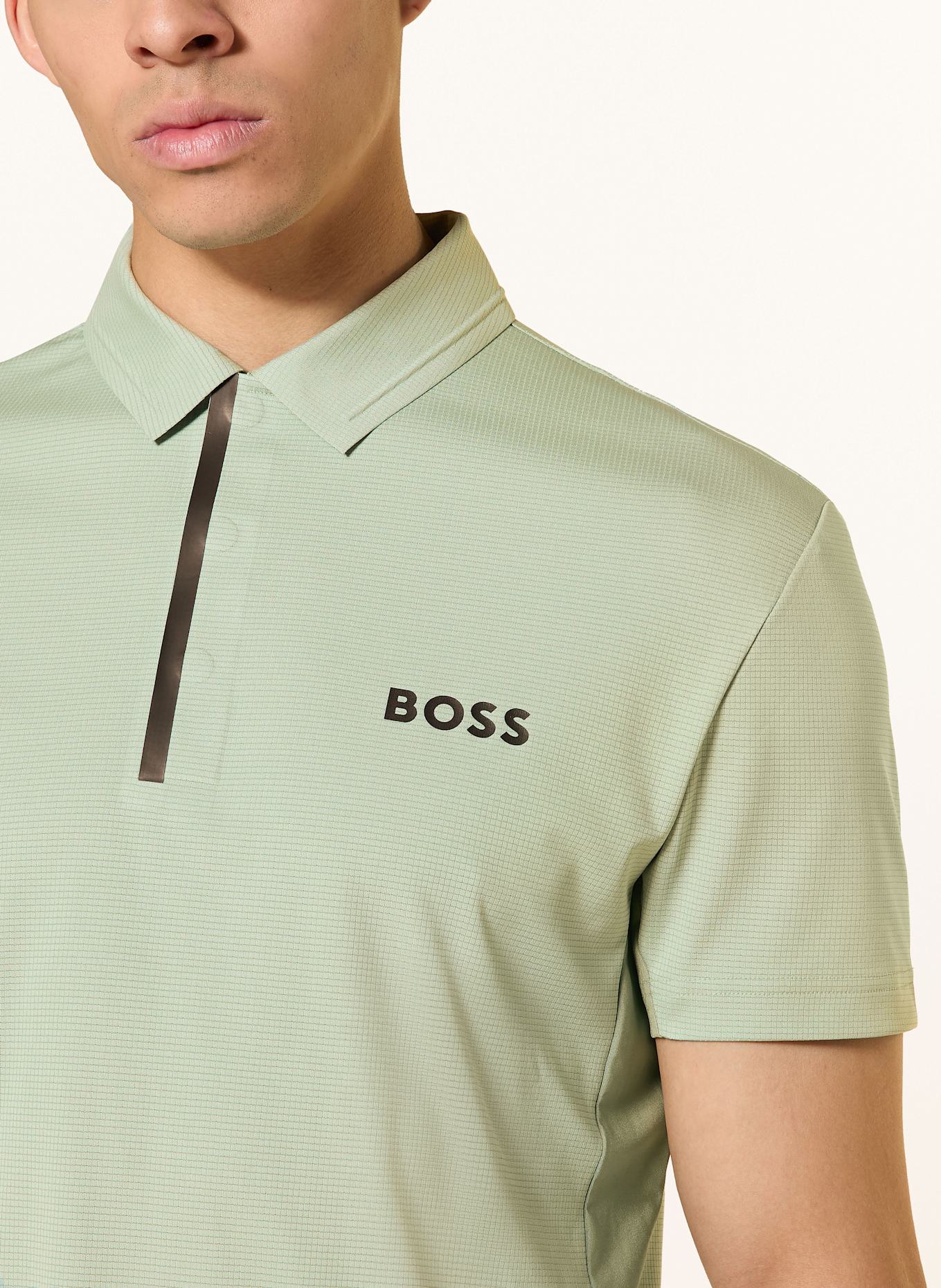 BOSS Funkcyjna koszulka polo PADDYTECH PRO: JASNOZIELONY