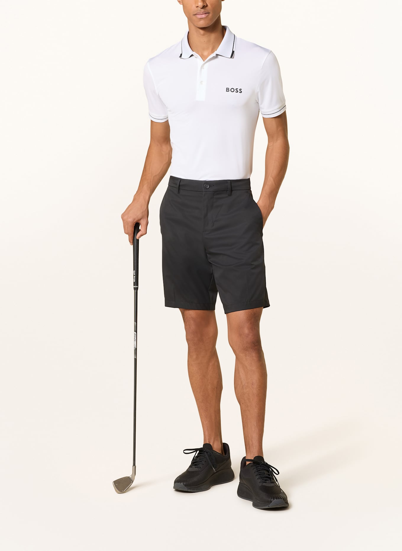BOSS Golf shorts PHOENIX: BLACK
