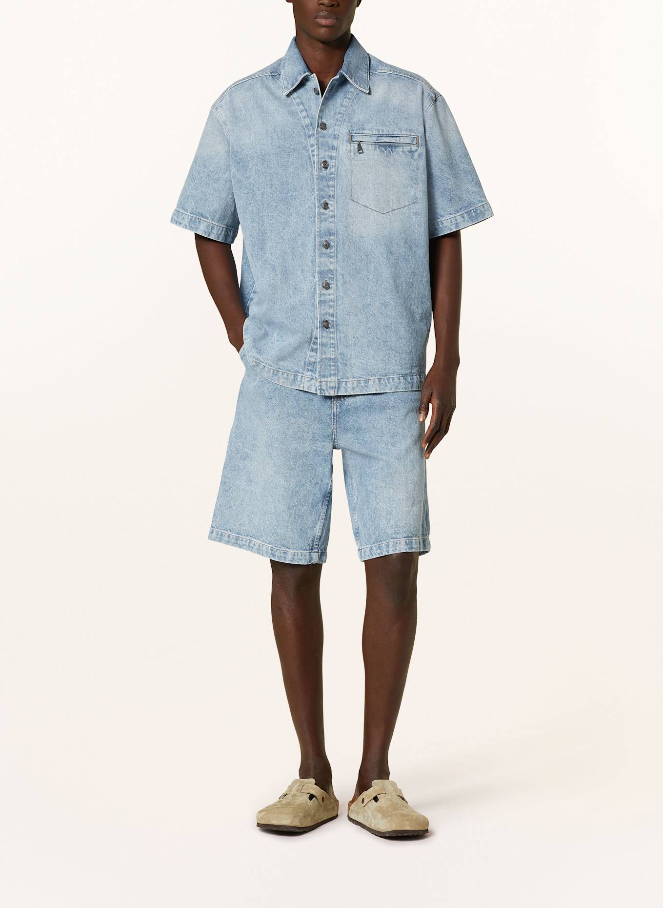 BOSS Koszula jeansowa LAPOU comfort fit: JASNONIEBIESKI