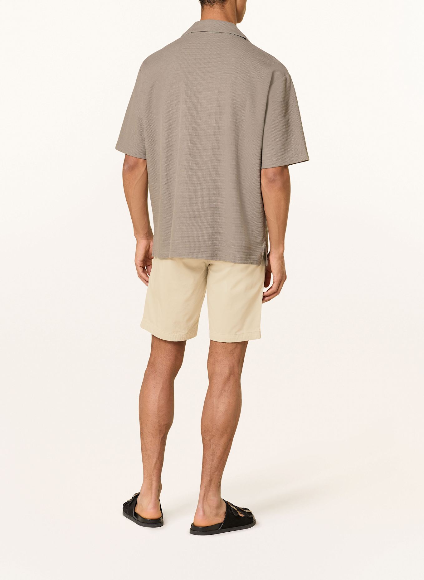 BOSS Chinoshorts Slim Fit: CREME