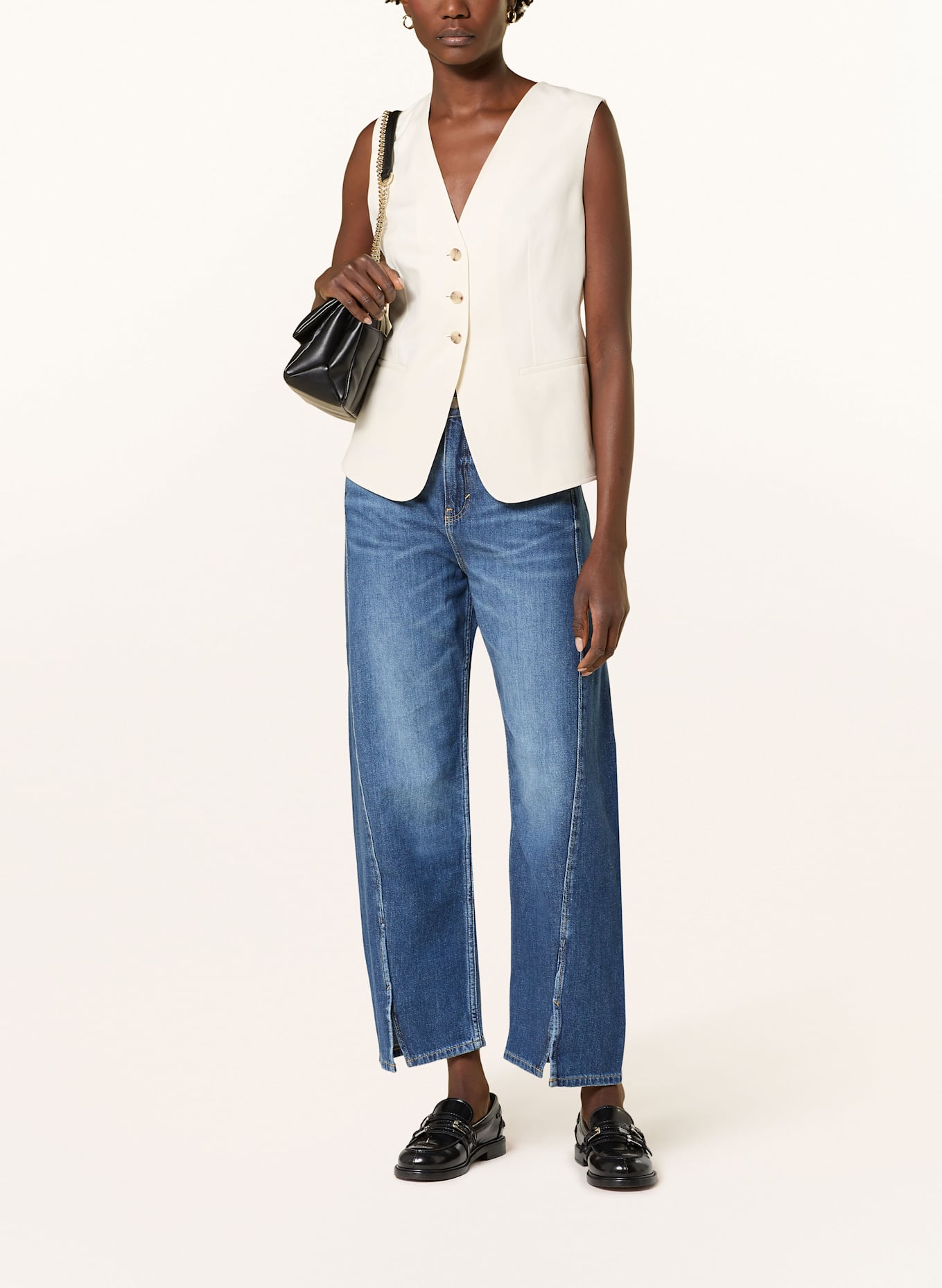BOSS Barell Jeans BALOON SPLIT: 452 LIGHT/PASTEL BLUE