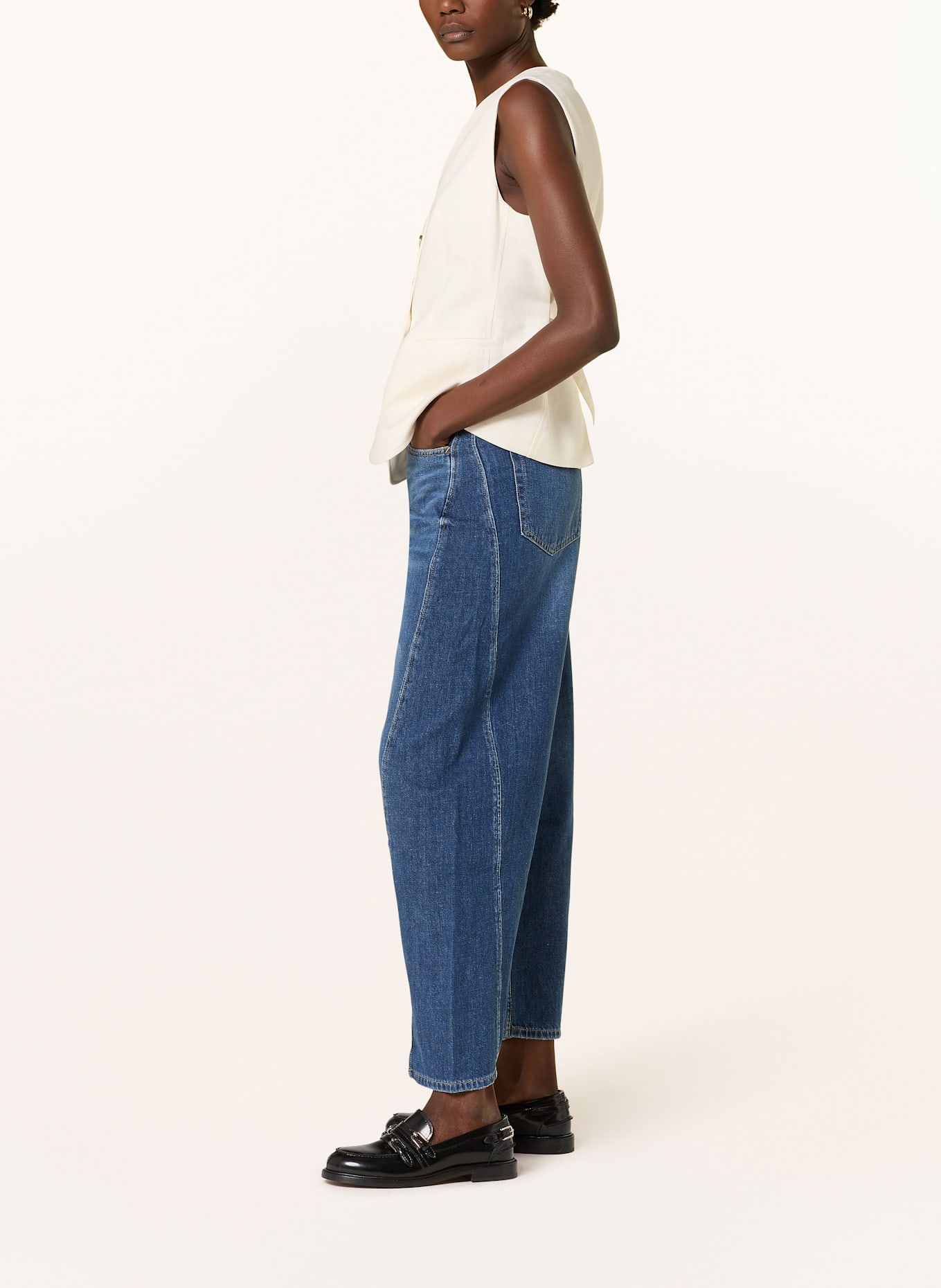 BOSS Barell Jeans BALOON SPLIT: 452 LIGHT/PASTEL BLUE
