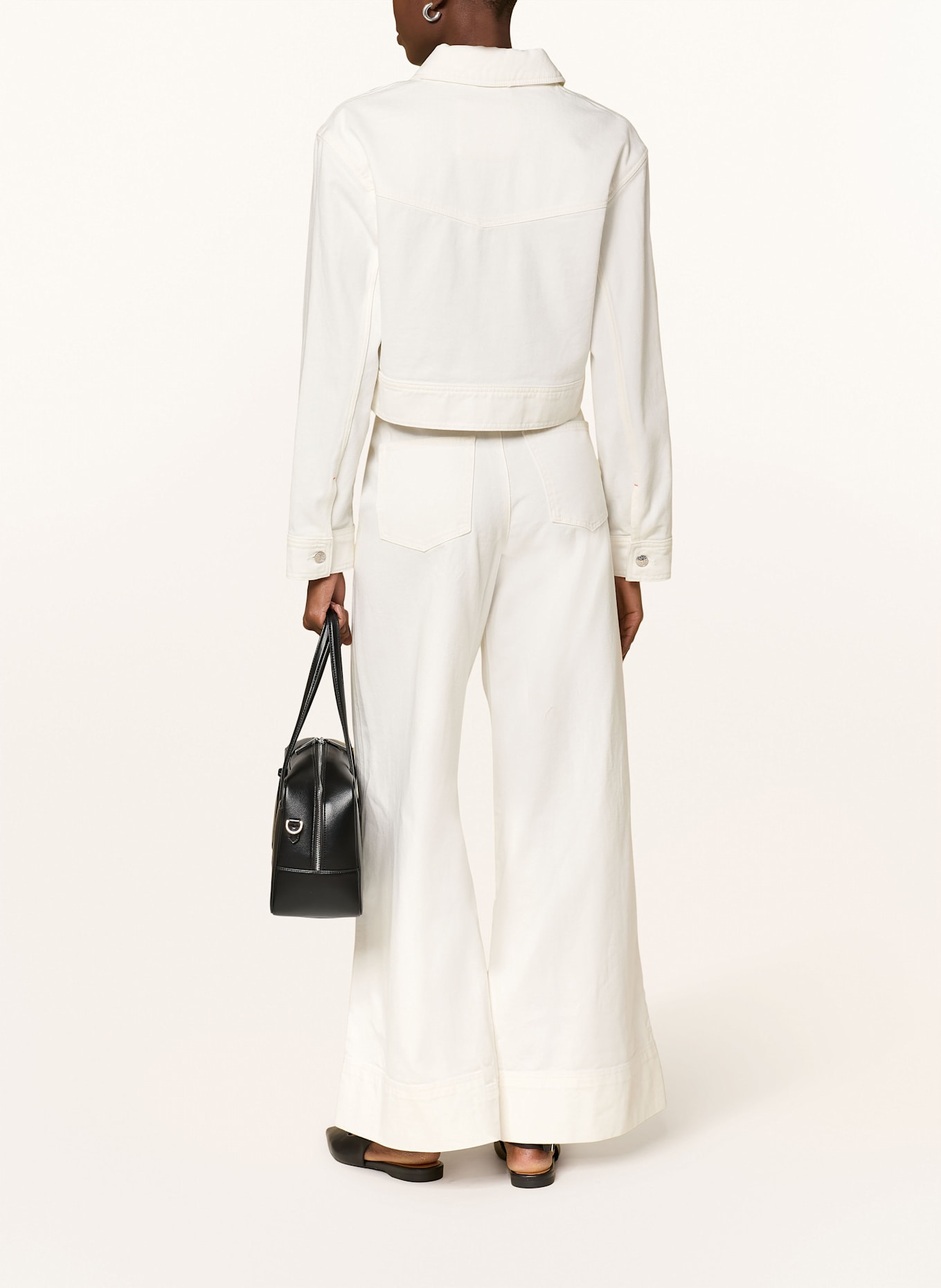 BOSS Jeansjacke JAFRESI: WEISS