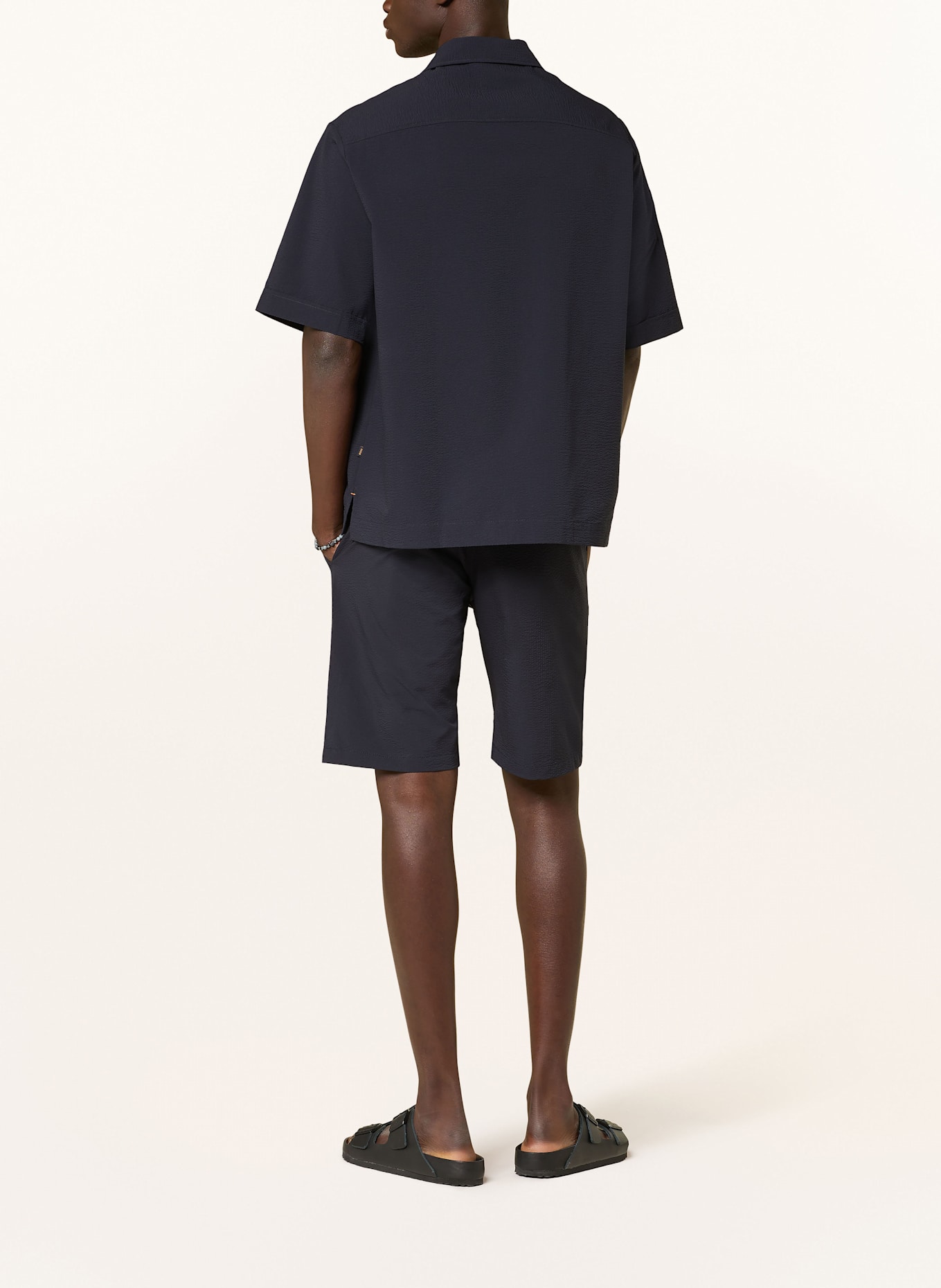 BOSS Chinoshorts CHINO Tapered Fit: DUNKELBLAU