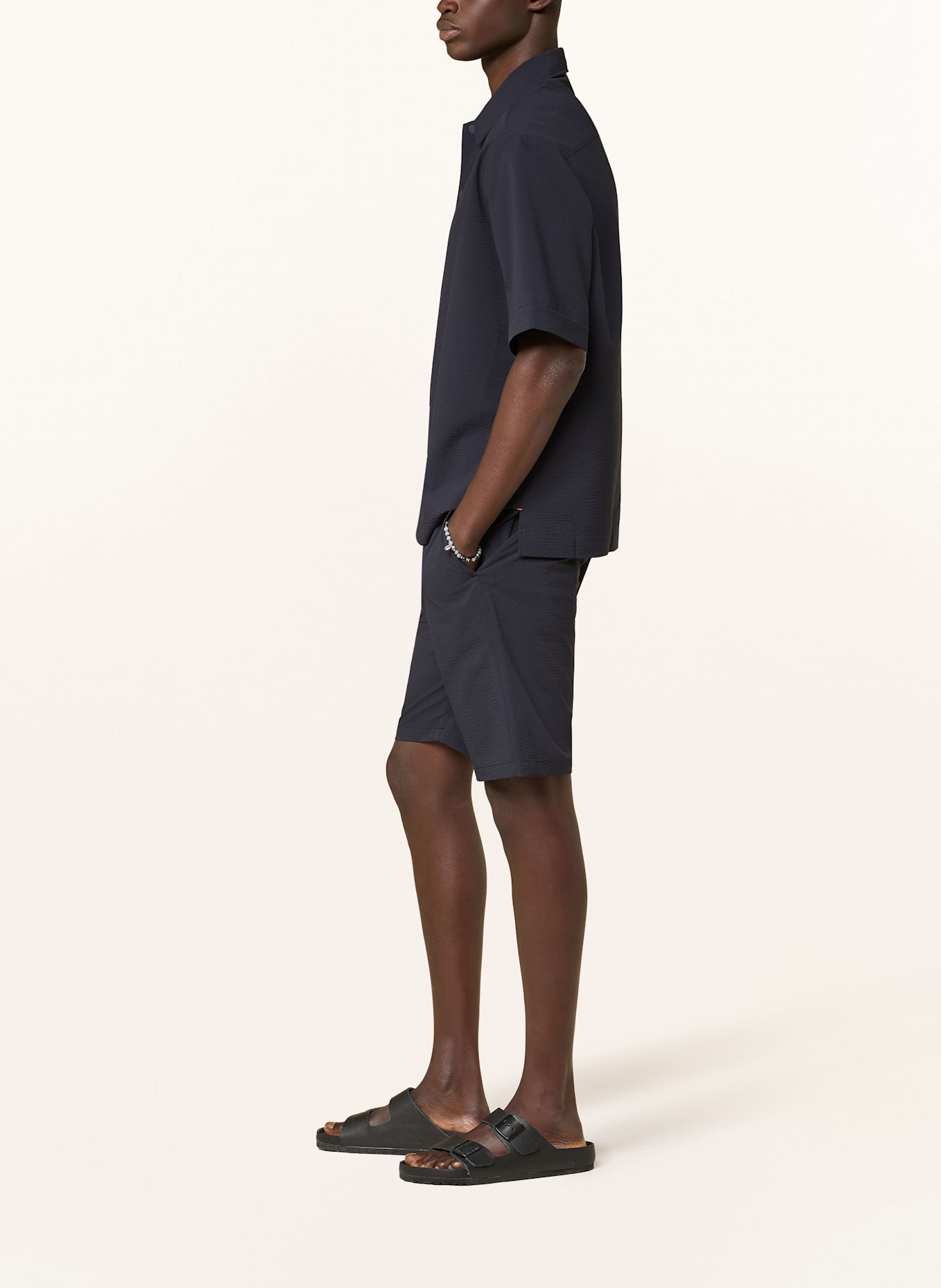 BOSS Chinoshorts CHINO Tapered Fit: DUNKELBLAU