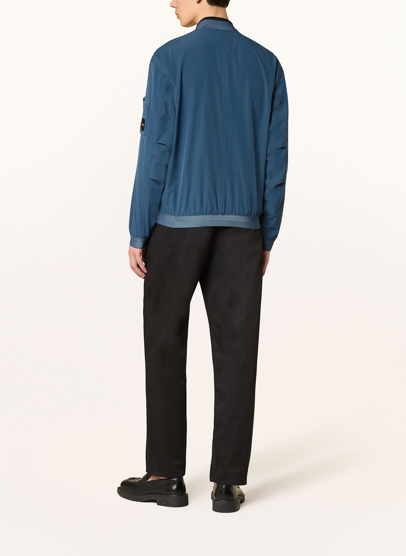 BOSS Casual Jacke ONETH: DUNKELBLAU