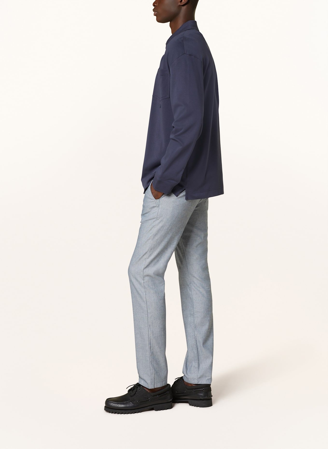 BOSS Chino Slim Fit: BLAU