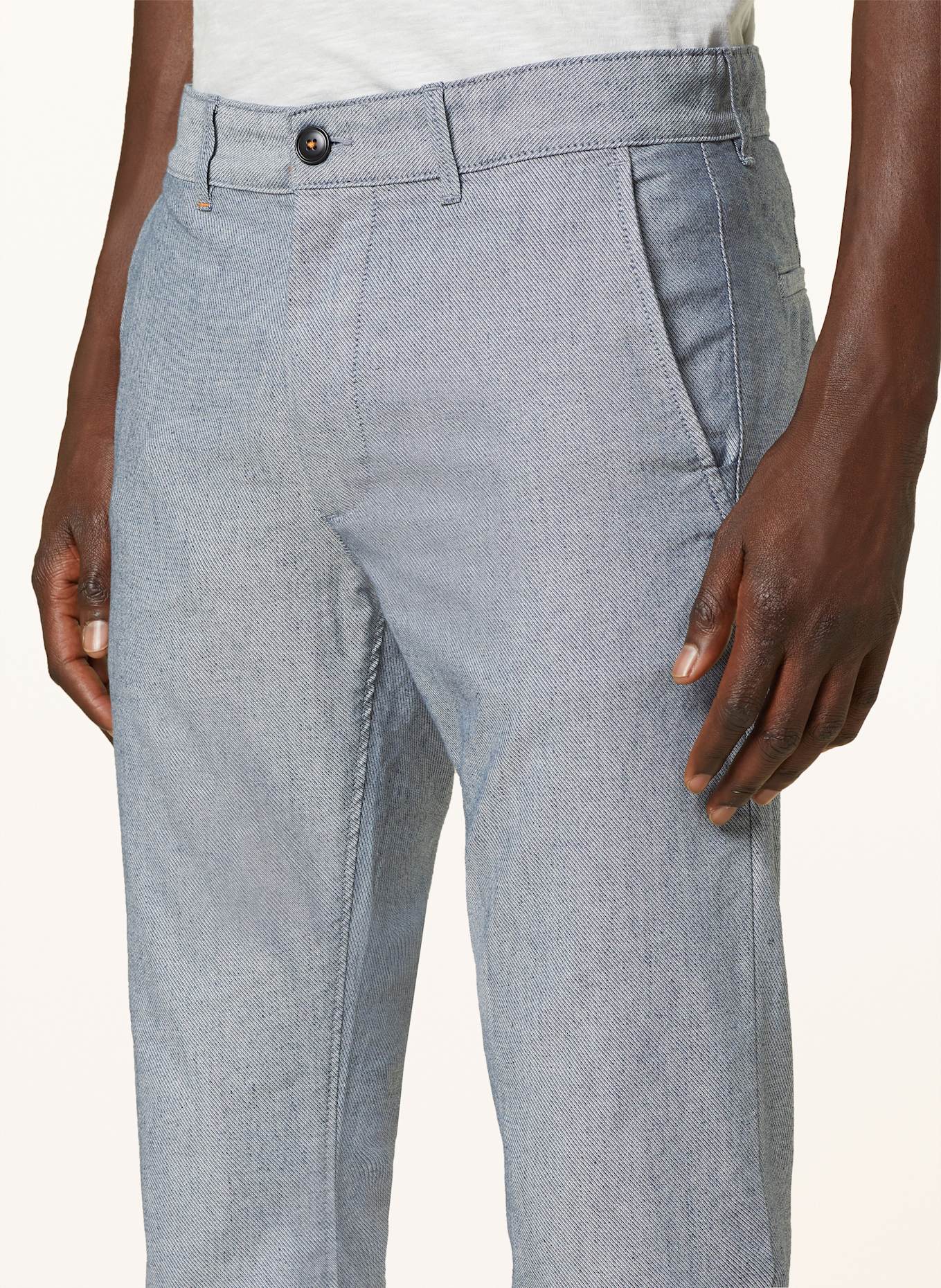 BOSS Chino Slim Fit: BLAU