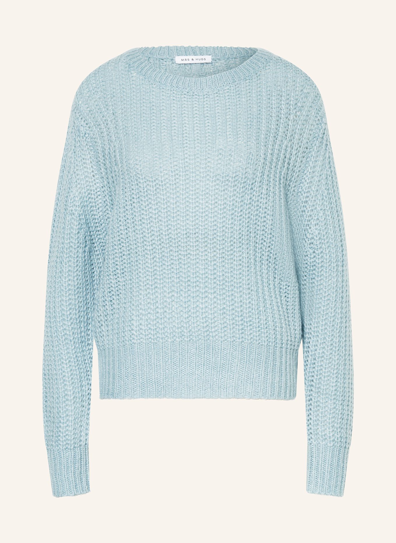 MRS & HUGS Sweter: JASNONIEBIESKI