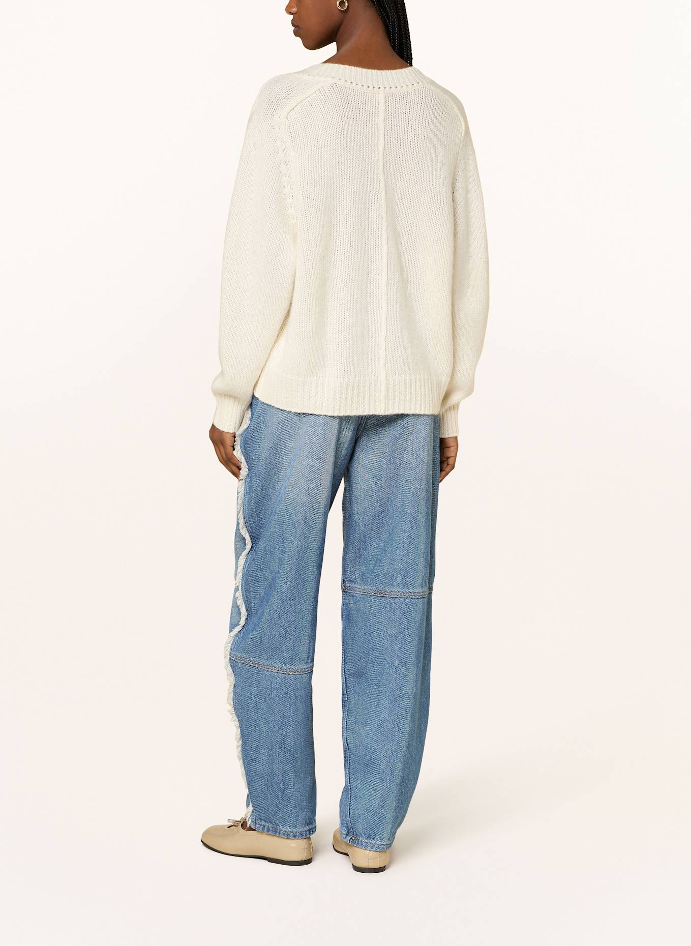 MRS & HUGS Pullover: ECRU