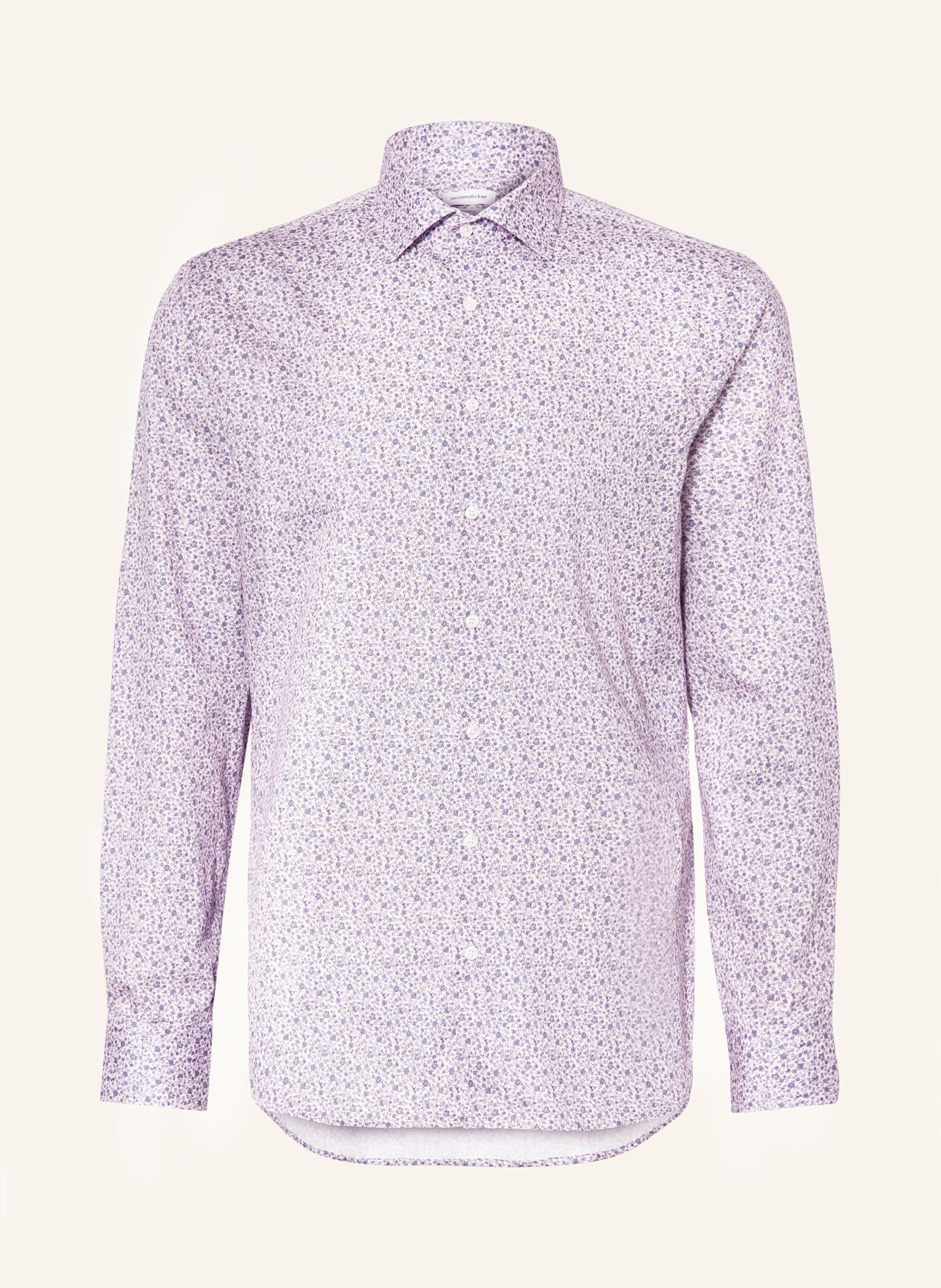 seidensticker Hemd Shaped Fit: HELLROSA / LILA