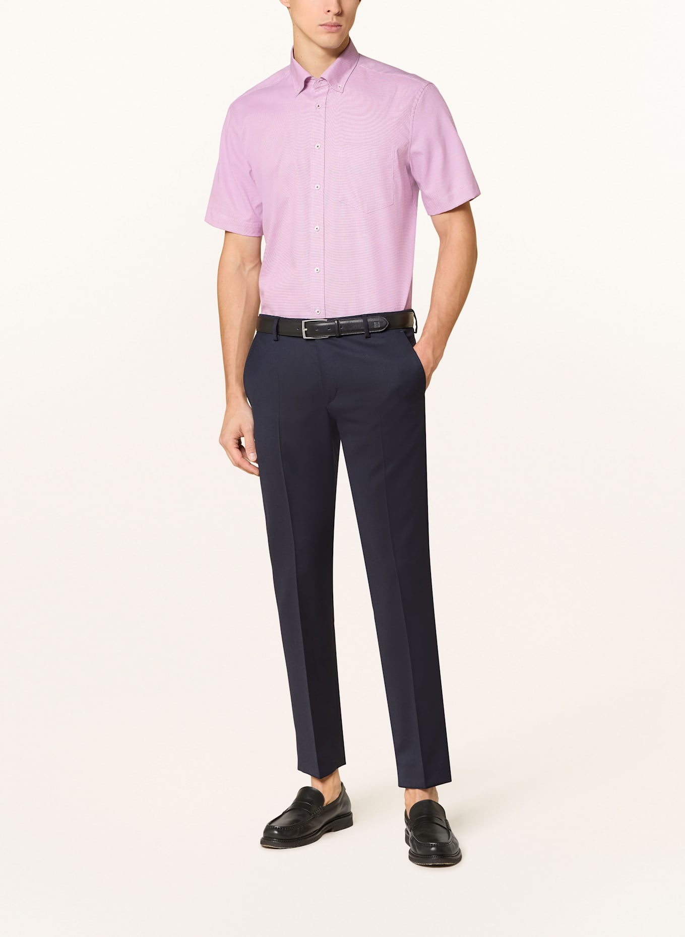 seidensticker Kurzarm-Hemd Regular Fit: ALTROSA