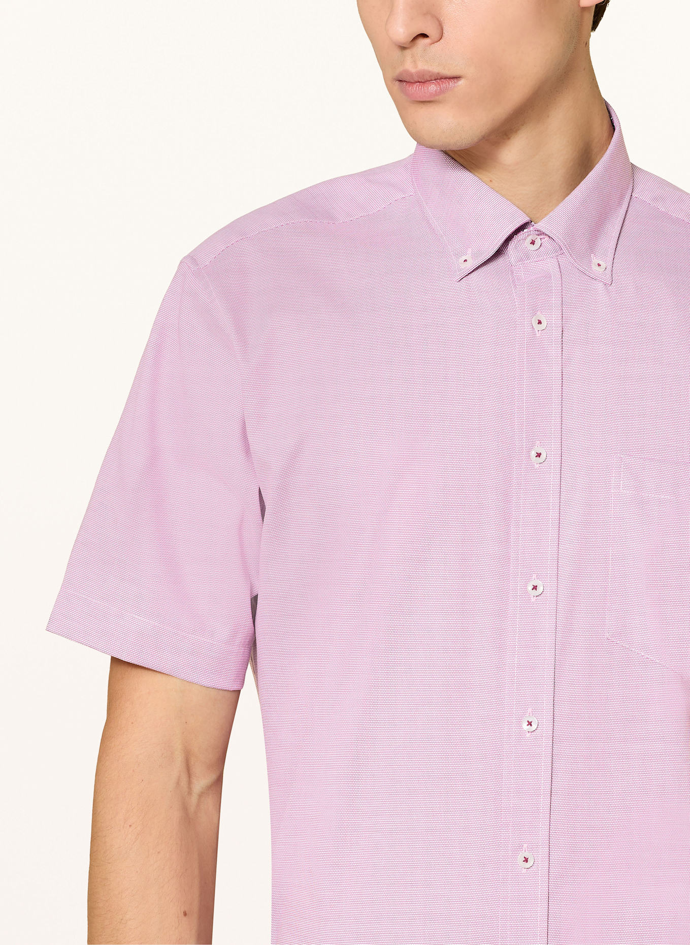 seidensticker Kurzarm-Hemd Regular Fit: ALTROSA