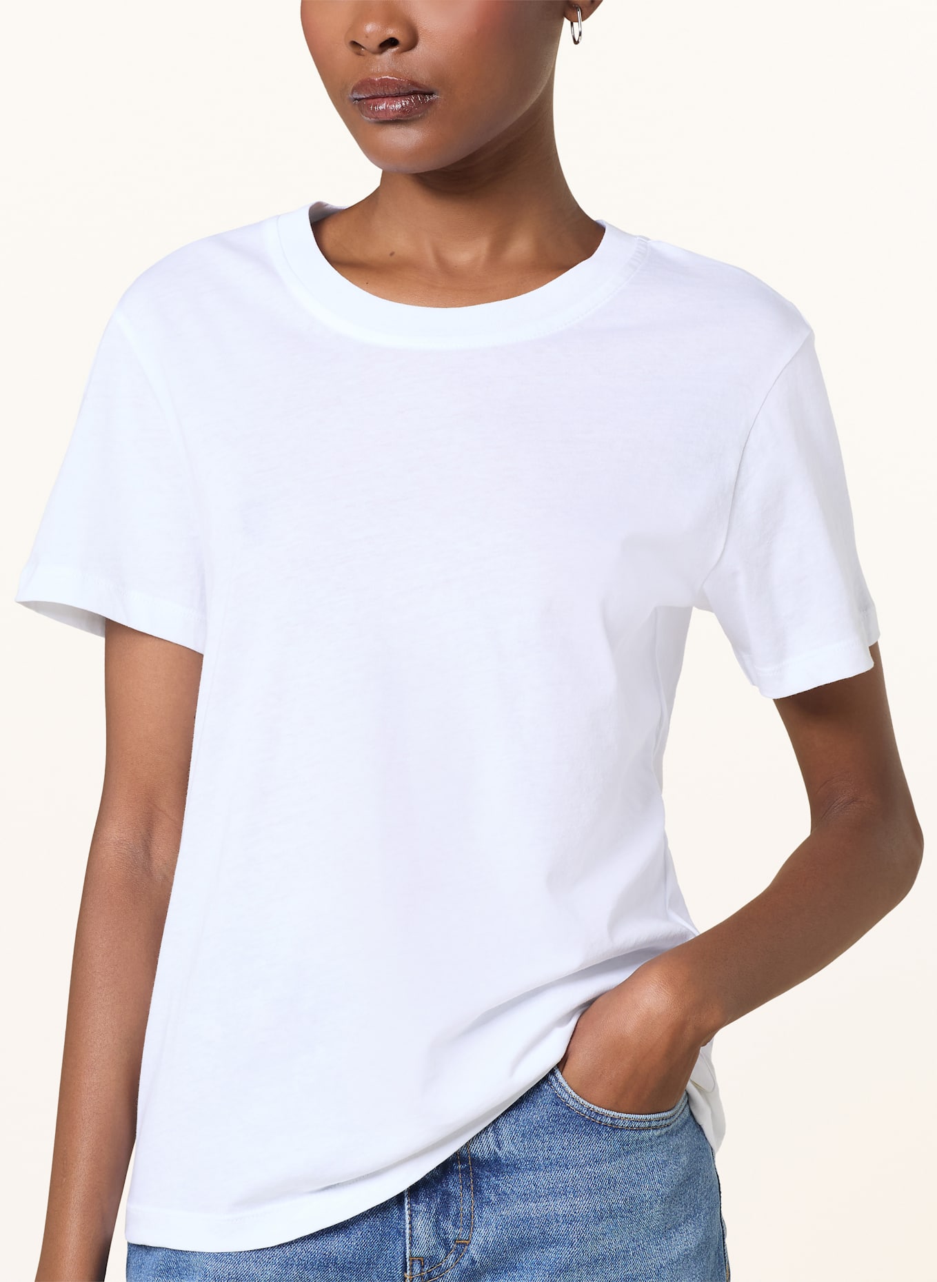 CLOSED T-Shirt: WEISS