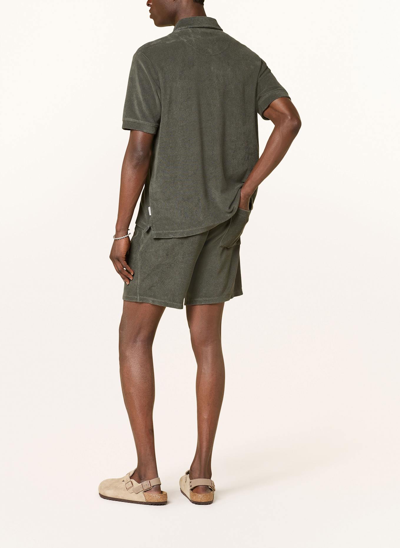 CLOSED Frotteeshorts Regular Fit: KHAKI