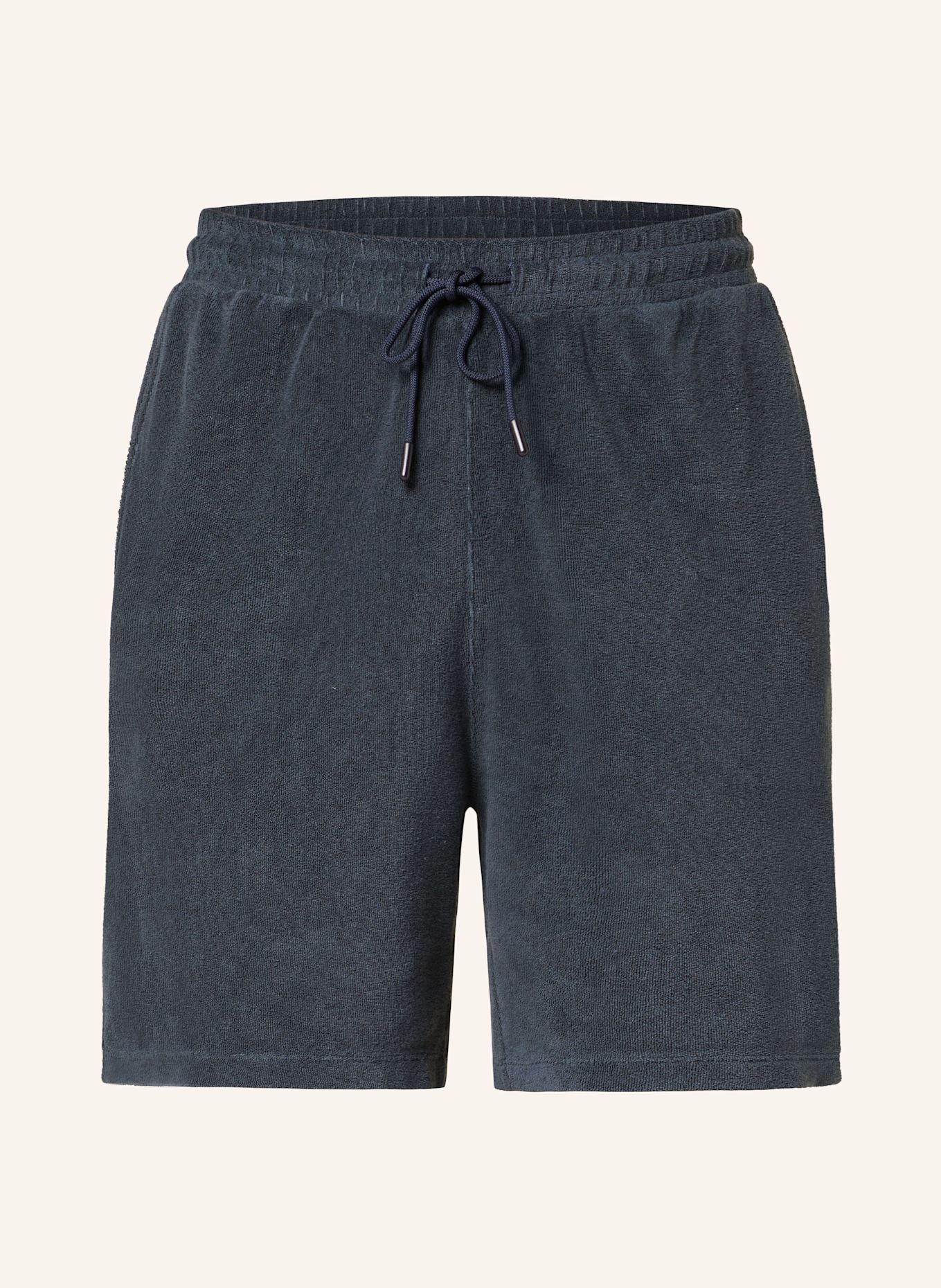 CLOSED Frotteeshorts Regular Fit, Farbe: DUNKELBLAU (Bild 1)