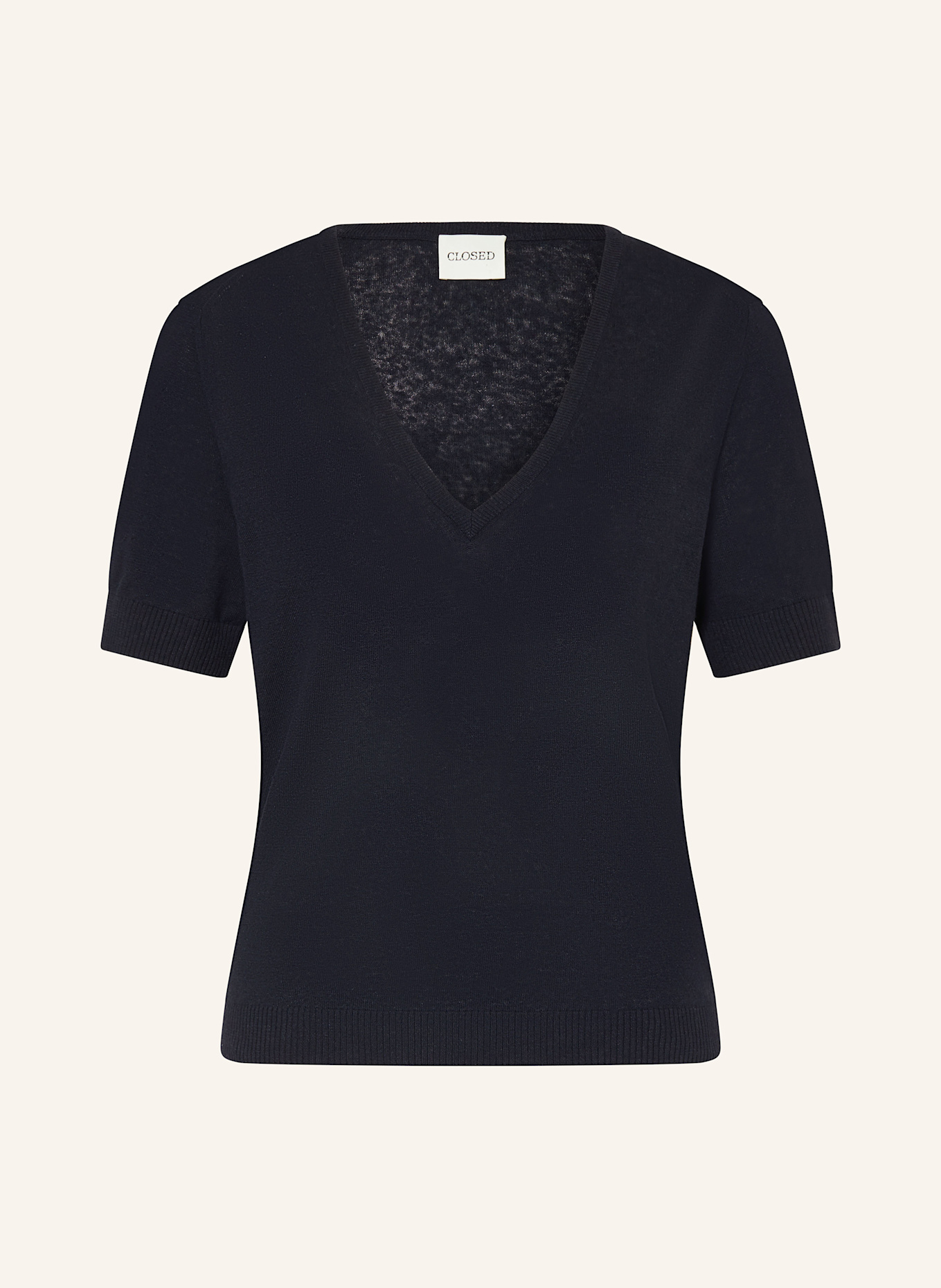 CLOSED Strickshirt: DUNKELBLAU