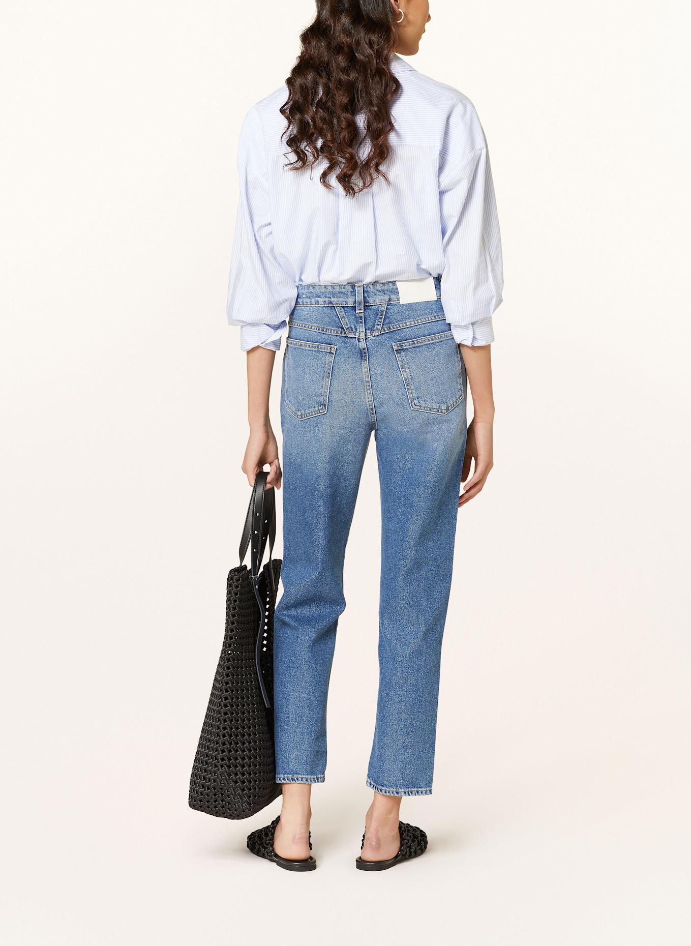 CLOSED Tapered Jeans PEDAL PUSHER: MBL MID BLUE