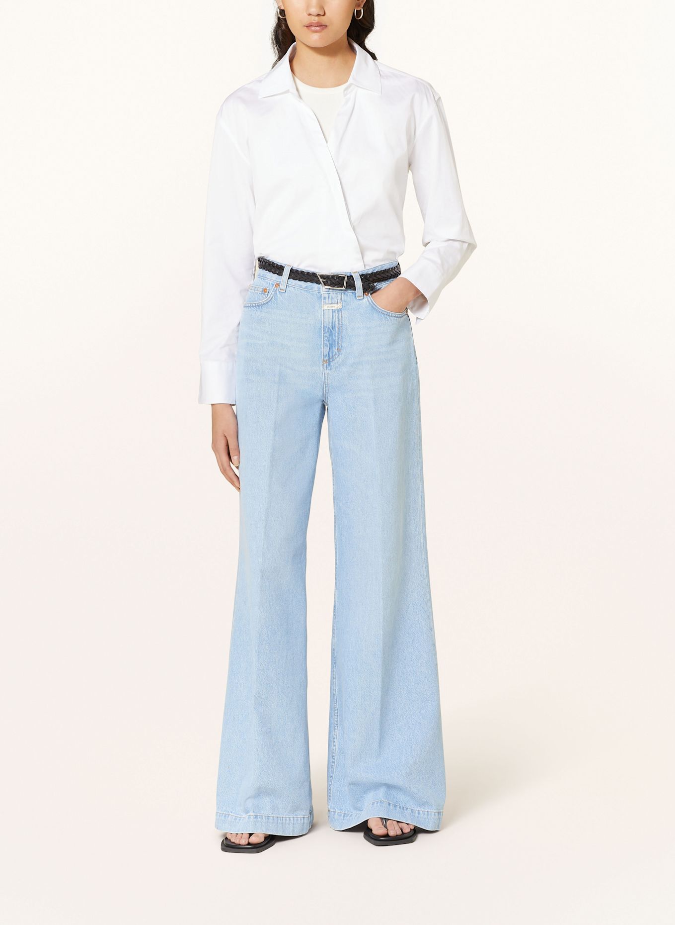 CLOSED Wide Leg Jeans GLOW UP: LBL Light Blue
