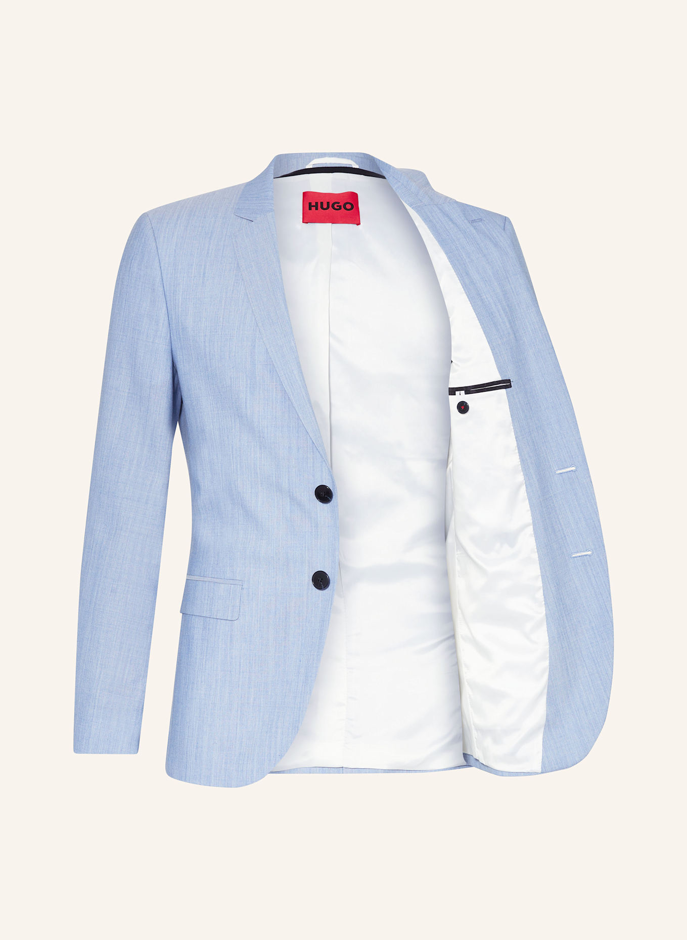 HUGO Anzugsakko ARTI232X Extra Slim Fit: 483 OPEN BLUE