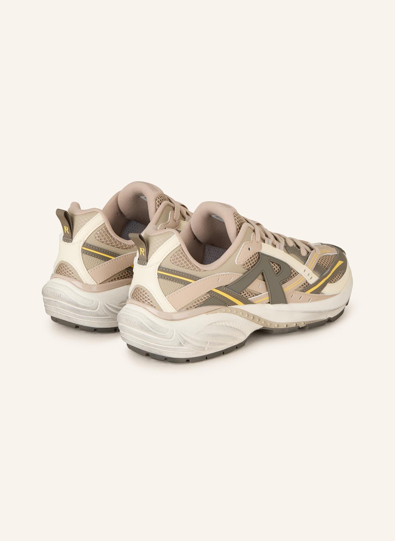 REPRESENT Sneaker STORM RUNNER: TAUPE / ROSÉ