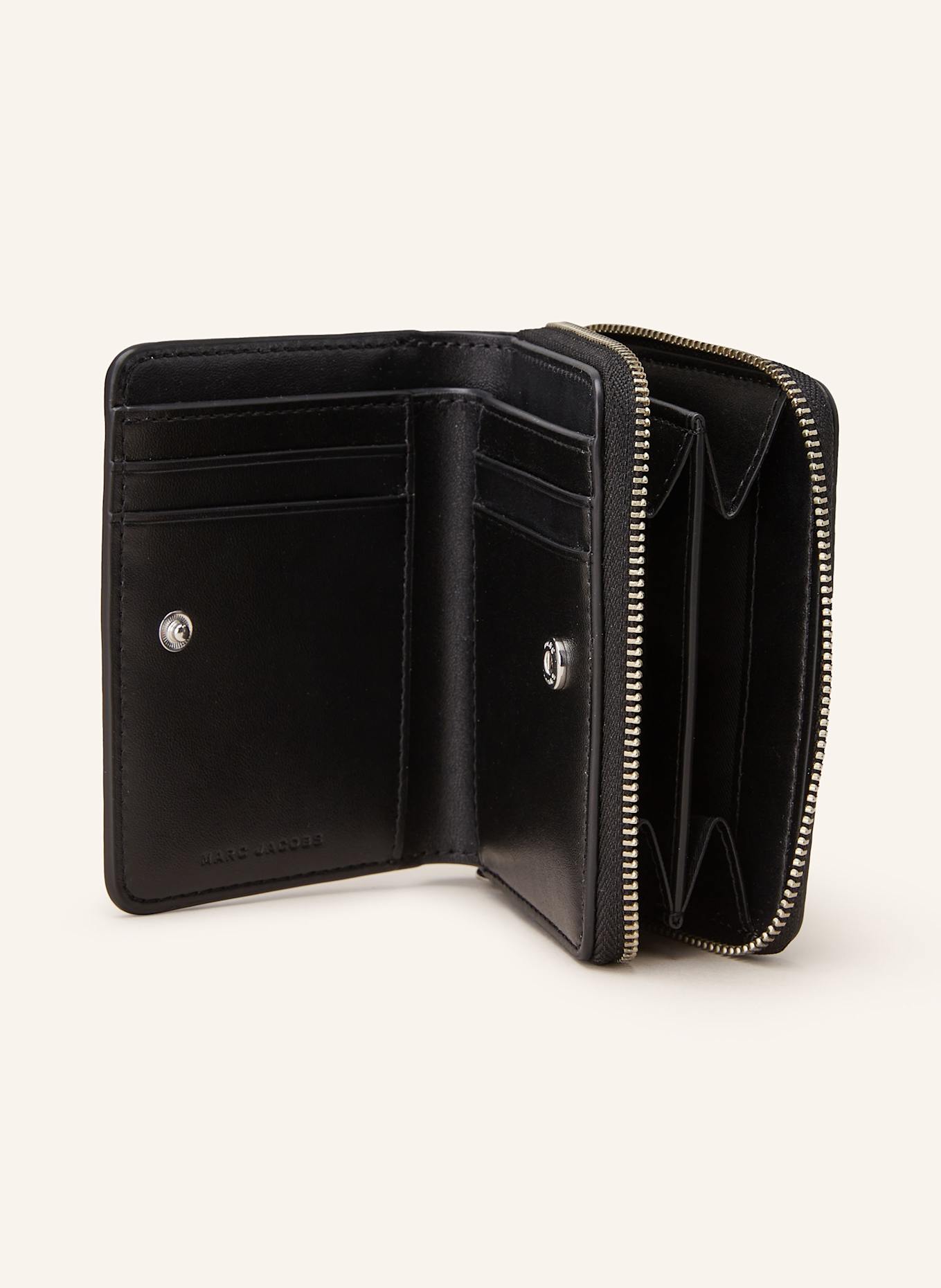 MARC JACOBS Geldbörse THE MINI BAG: SCHWARZ/ WEISS