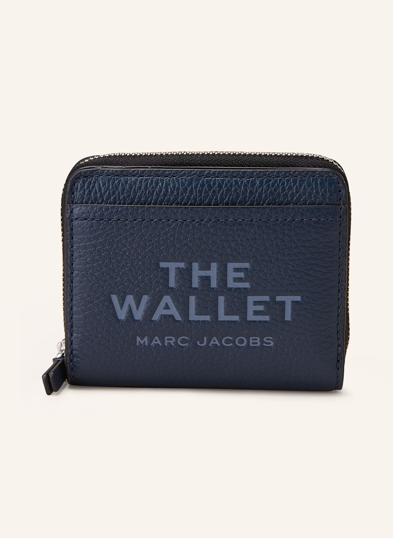 MARC JACOBS Geldbörse THE MINI COMPACT WALLET: DUNKELBLAU