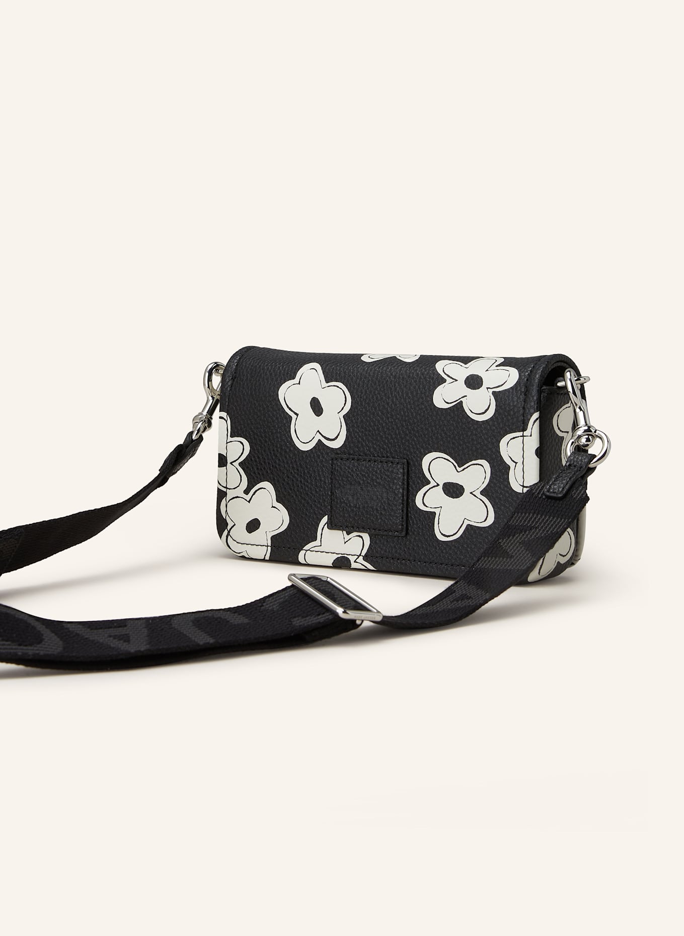 MARC JACOBS Umhängetasche THE DAISY MINI BAG: SCHWARZ/ WEISS