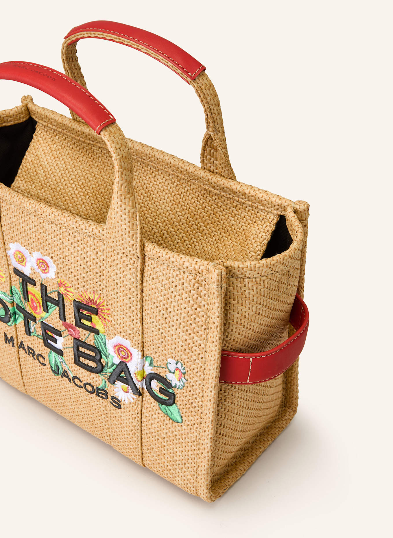 MARC JACOBS Shopper THE MEDIUM TOTE BAG: BEIGE