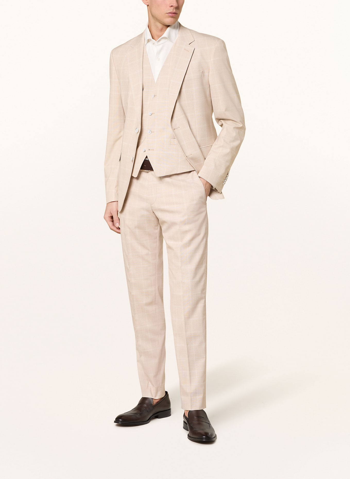 STRELLSON Anzughose MELWIN Slim Fit: 270 Light Beige 270