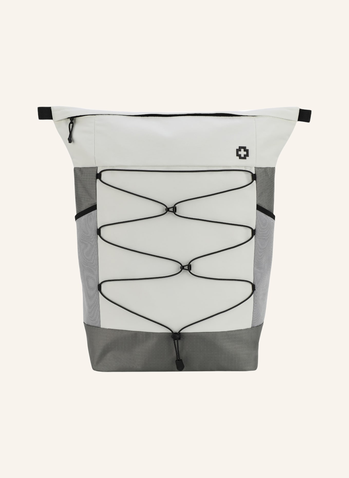 STRELLSON HOMERTON SEBASTIAN backpack with laptop compartment: WHITE / LIGHT GRAY