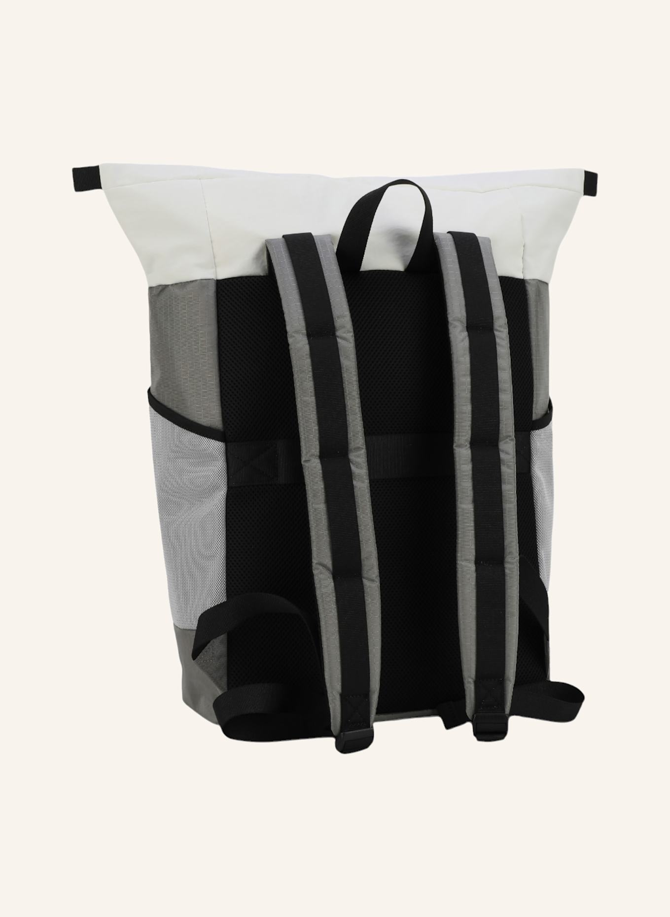 STRELLSON HOMERTON SEBASTIAN backpack with laptop compartment: WHITE / LIGHT GRAY