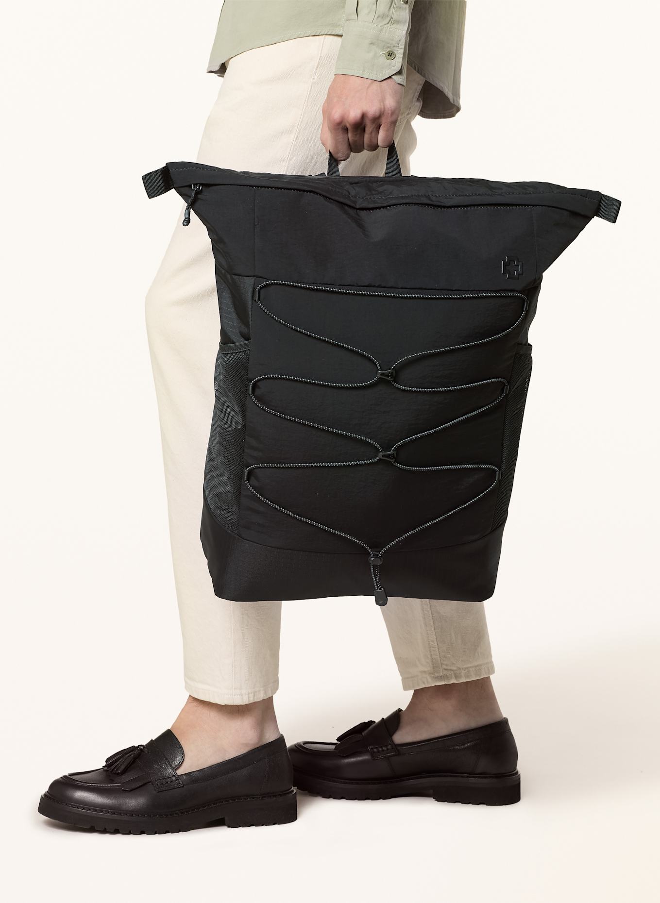 STRELLSON Rucksack HOMERTON SEBASTIAN mit Laptop-Fach: SCHWARZ