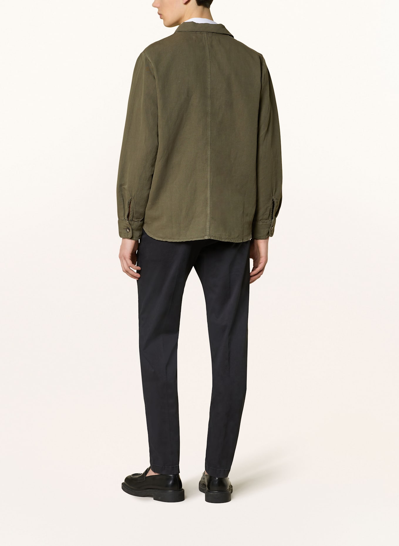 STRELLSON Chinosy TIUS extra slim fit: CZARNY