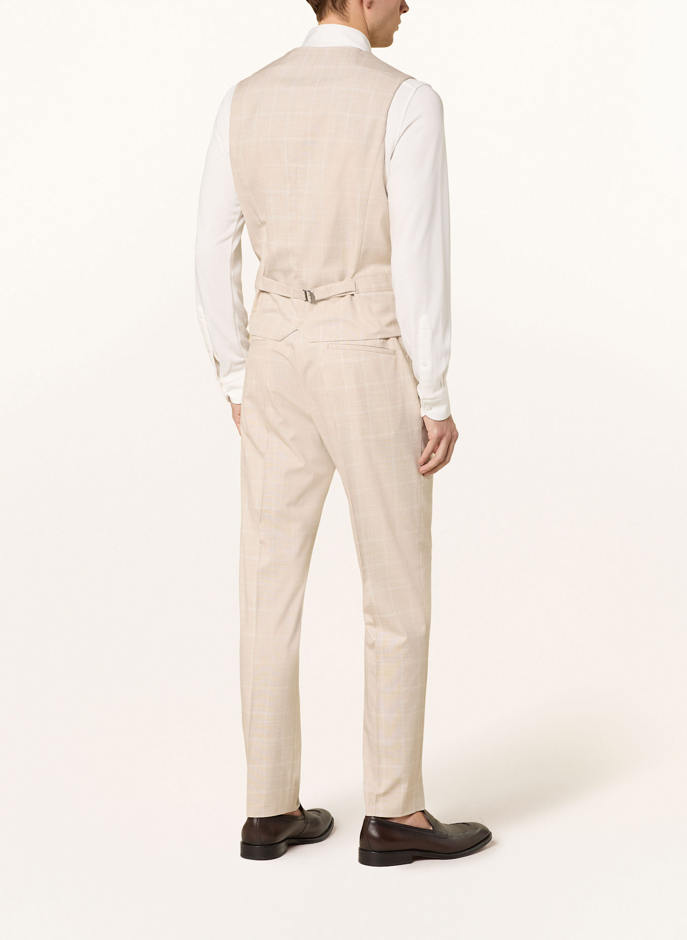 STRELLSON GYL Slim Fit suit vest: 270 Light Beige                270