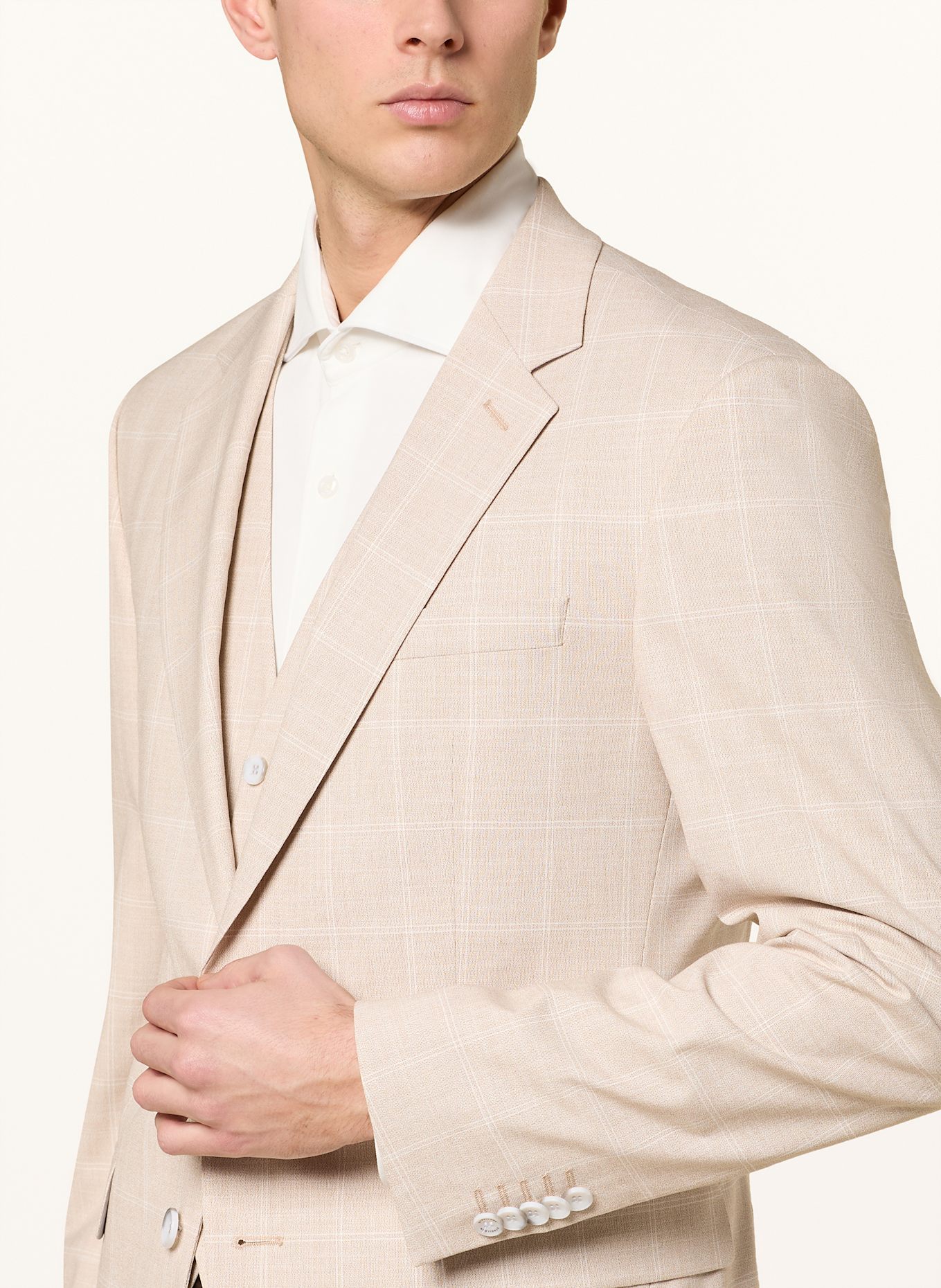 STRELLSON Anzugsakko AIDAN Slim Fit: 270 Light Beige 270