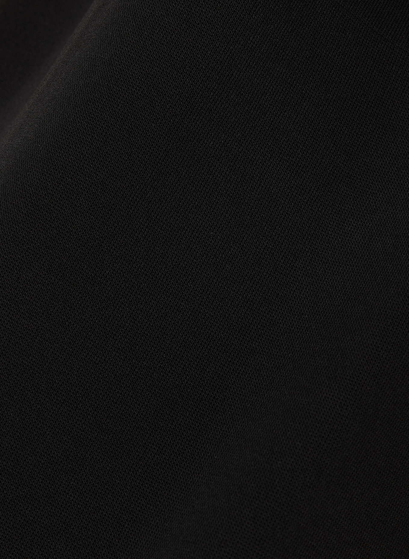 AMI PARIS Piqué-Poloshirt: SCHWARZ