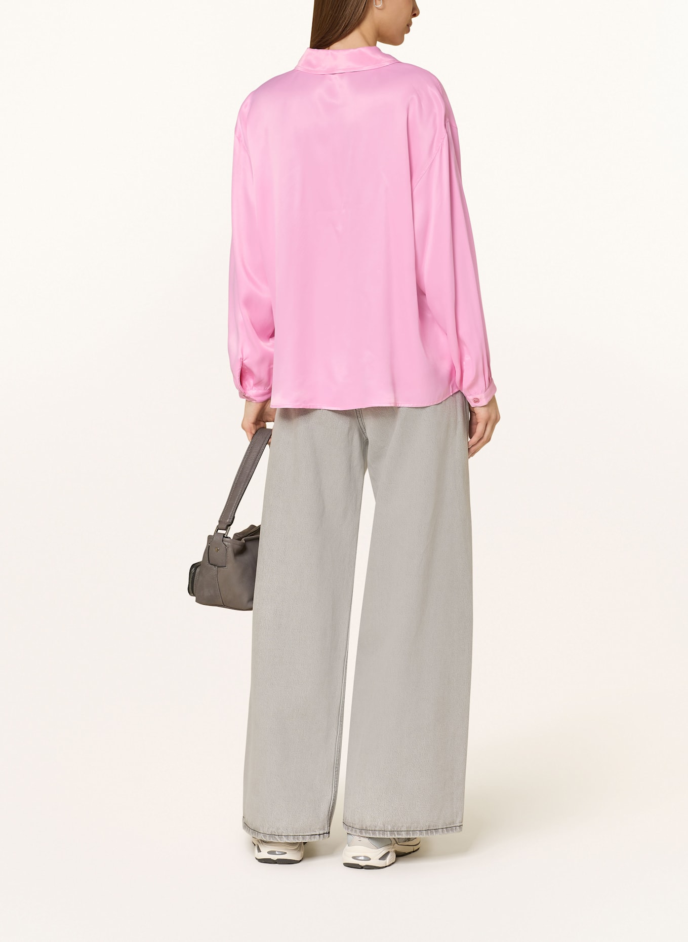 American Vintage Satinbluse UNYL: ROSA